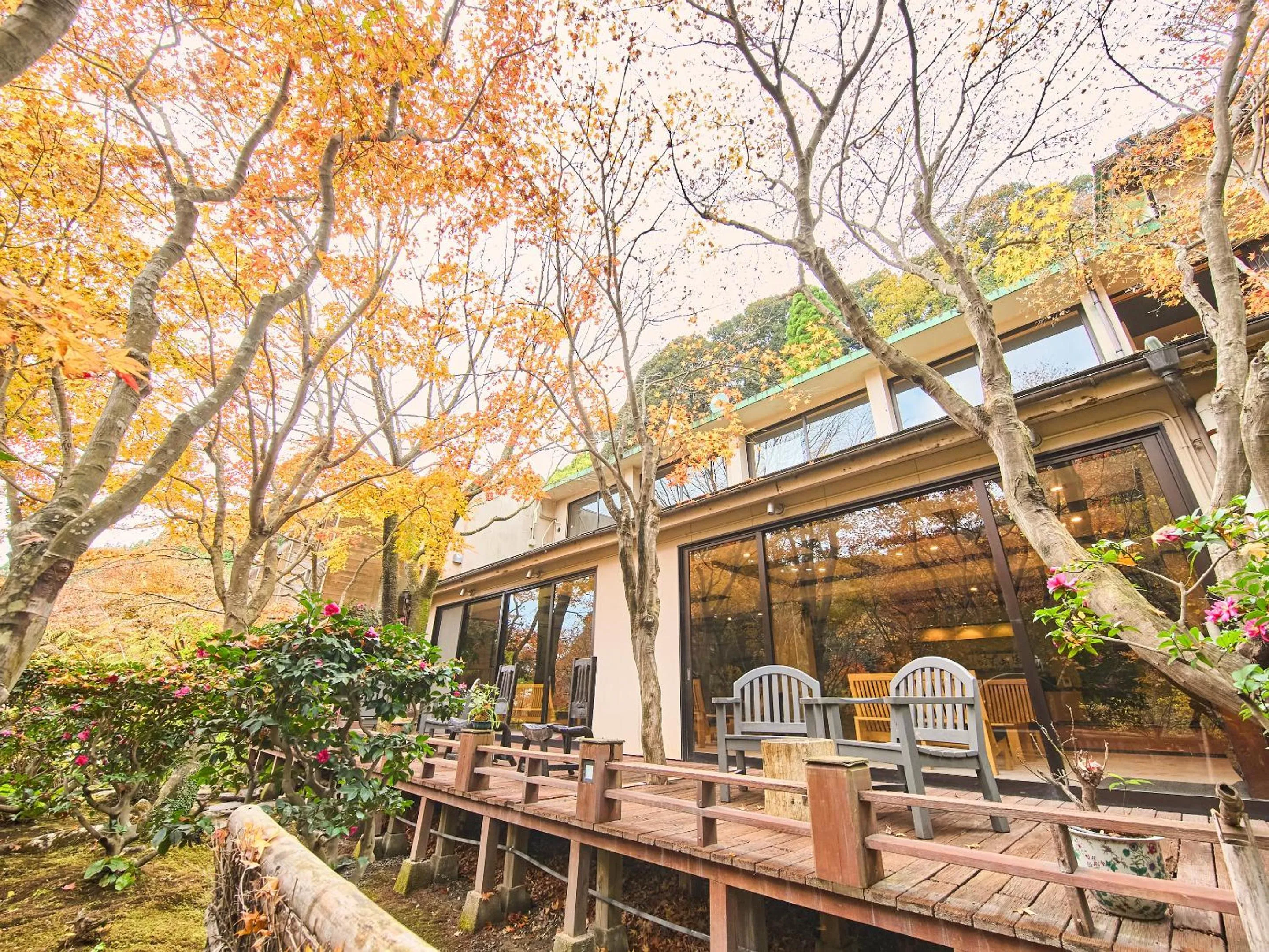 Balcony/Terrace in Kirishima Momijidani Seiryuso