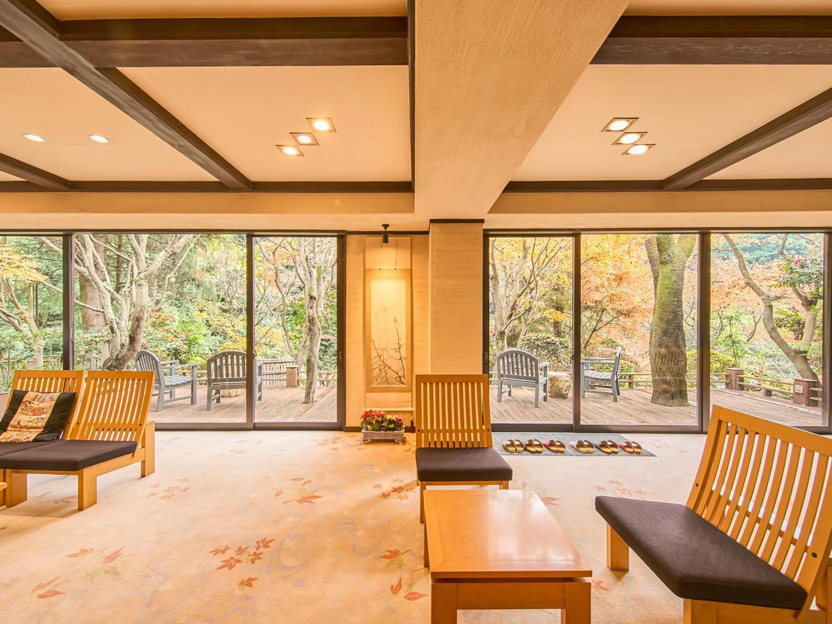 Balcony/Terrace in Kirishima Momijidani Seiryuso