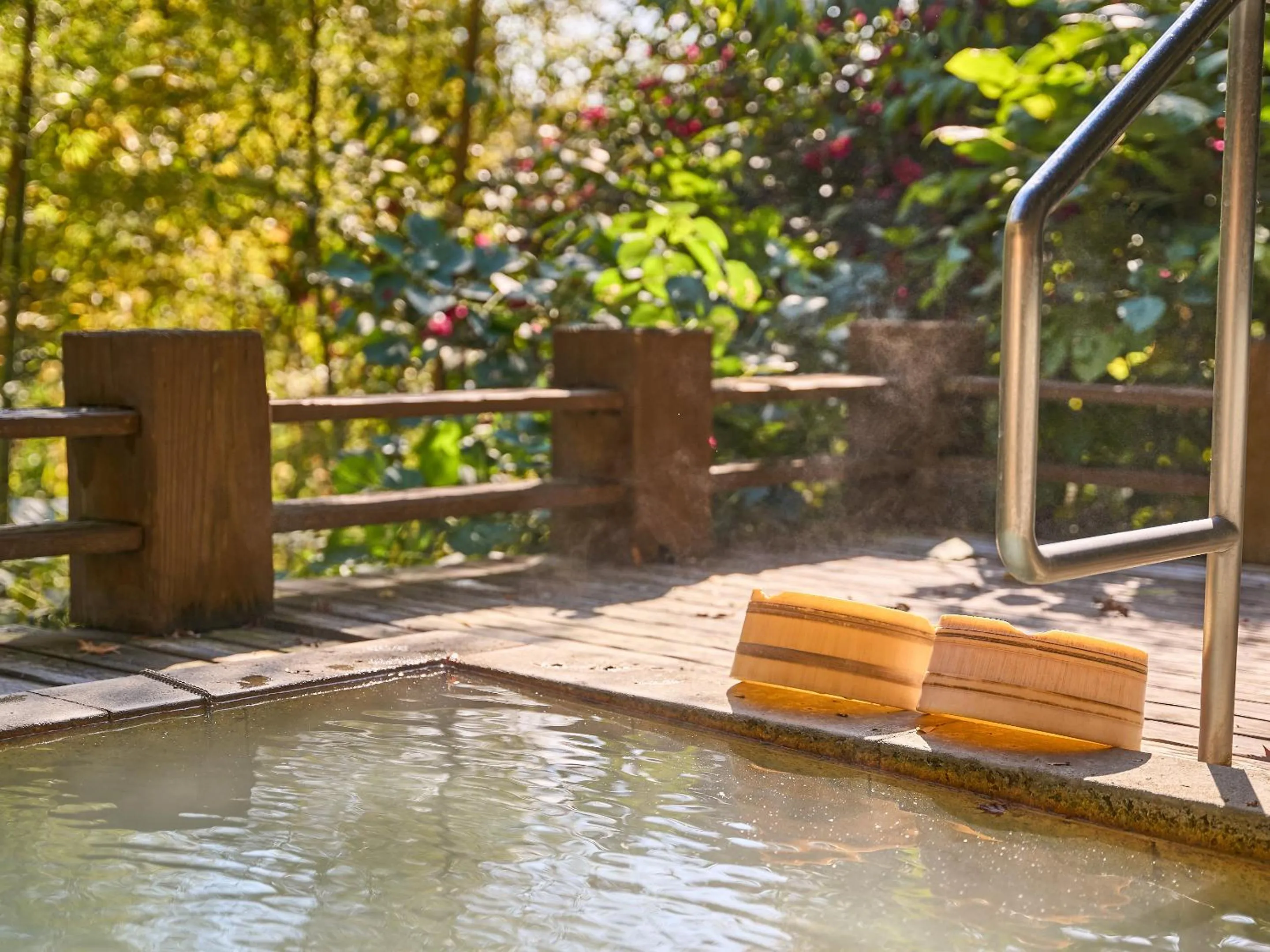 Open Air Bath in Kirishima Momijidani Seiryuso
