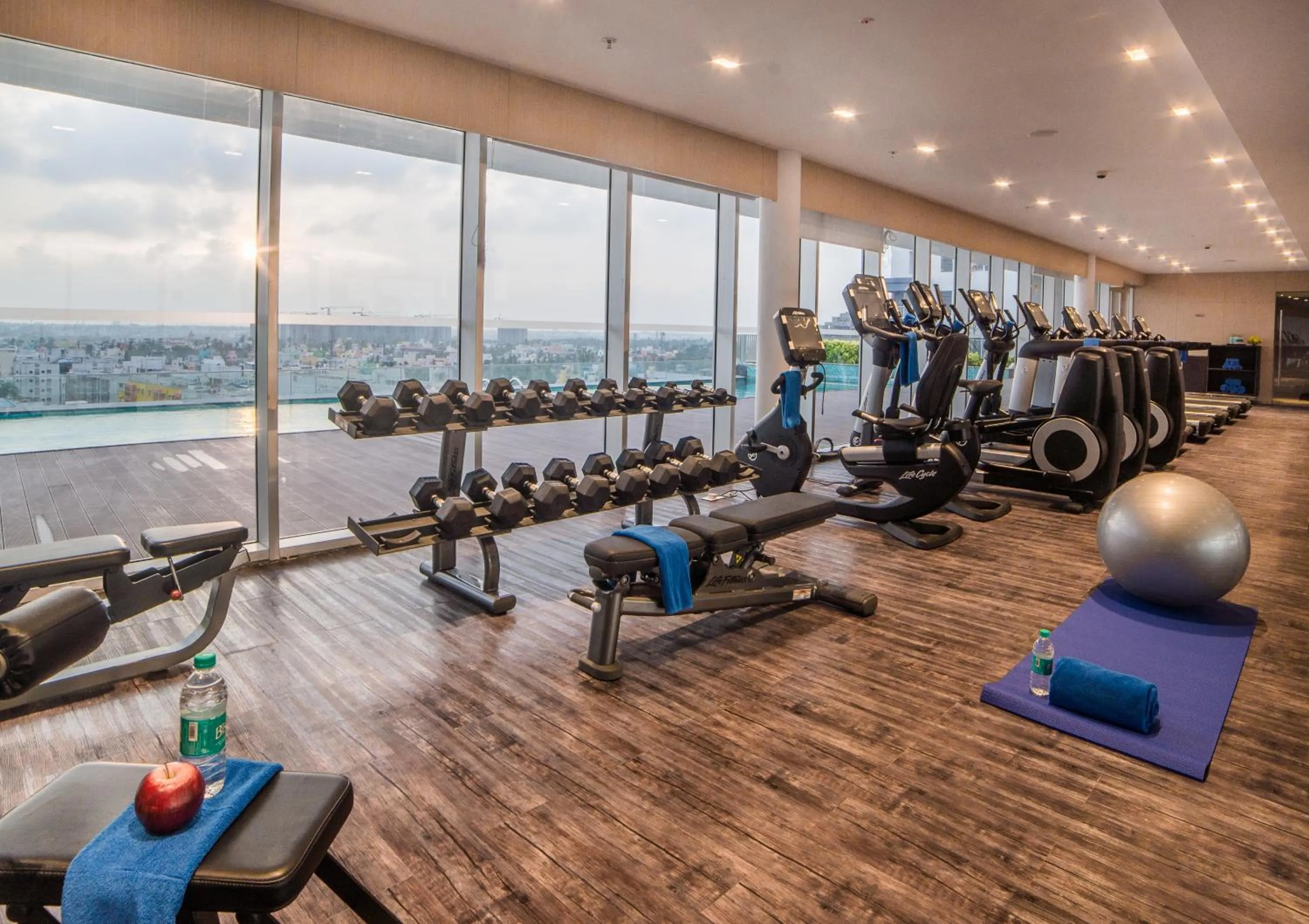 Fitness centre/facilities in Citadines OMR Chennai