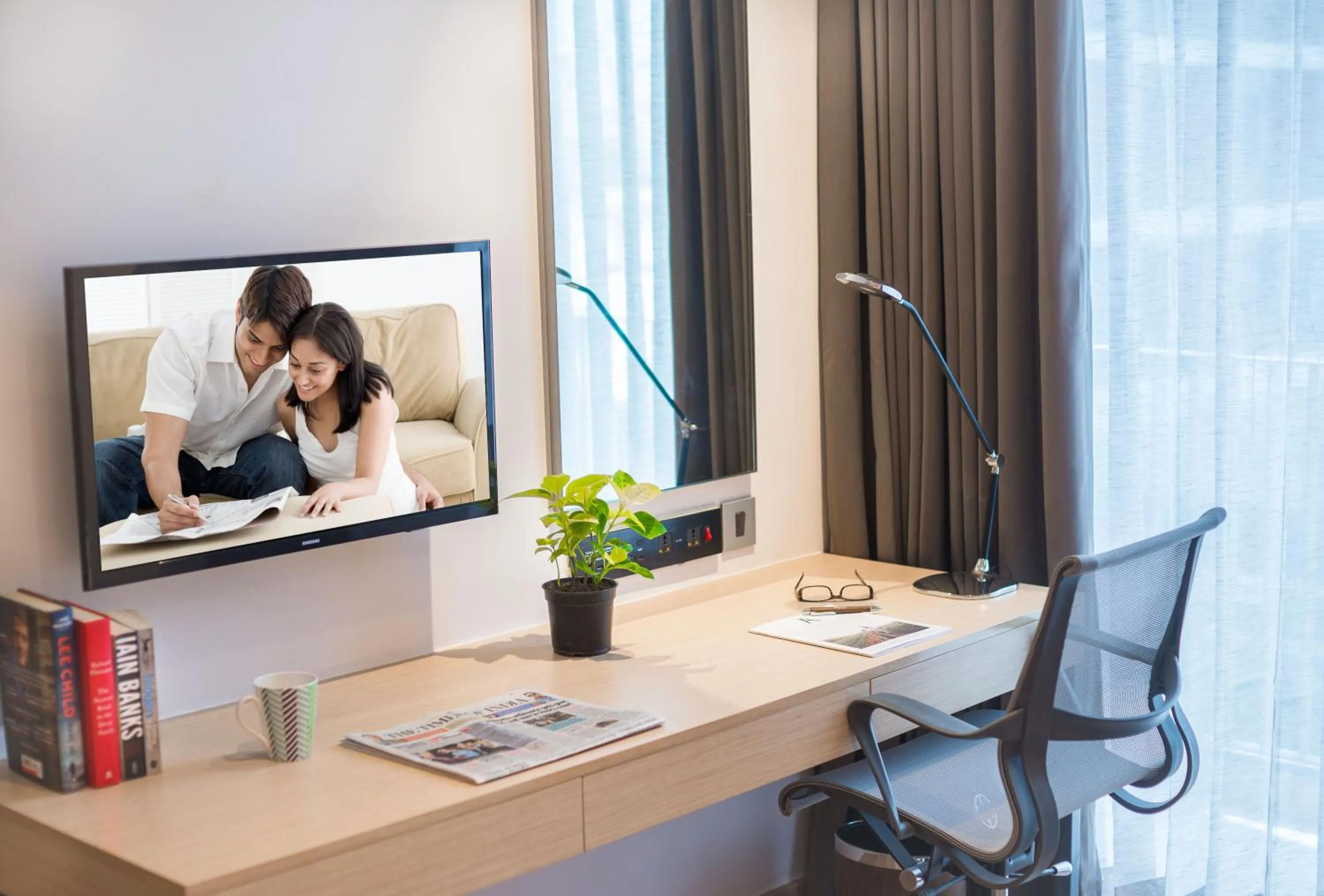 City view in Citadines OMR Chennai