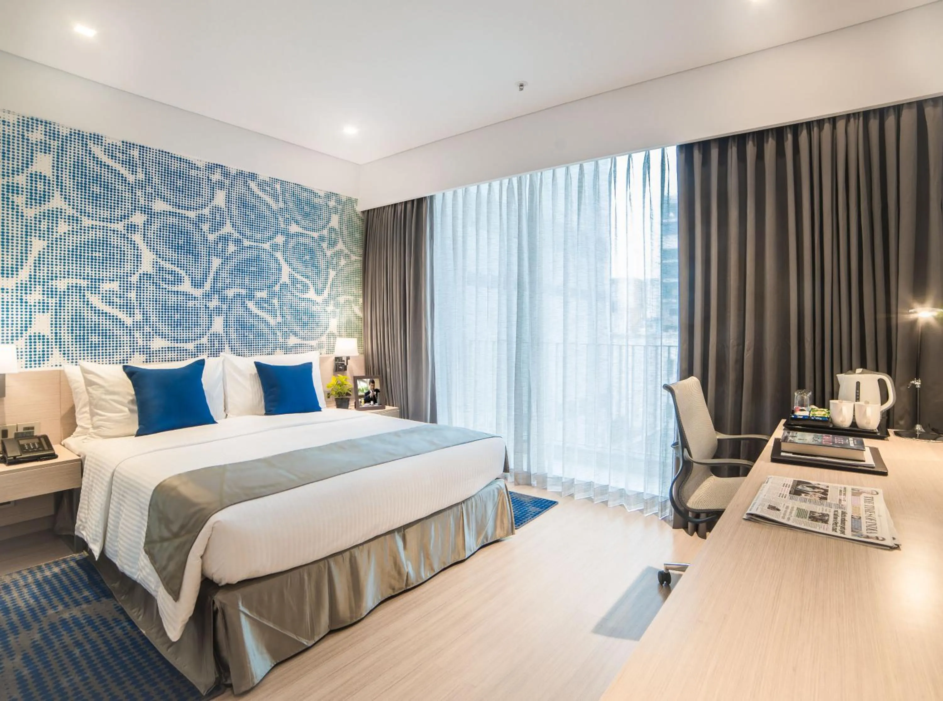 City view, Bed in Citadines OMR Chennai