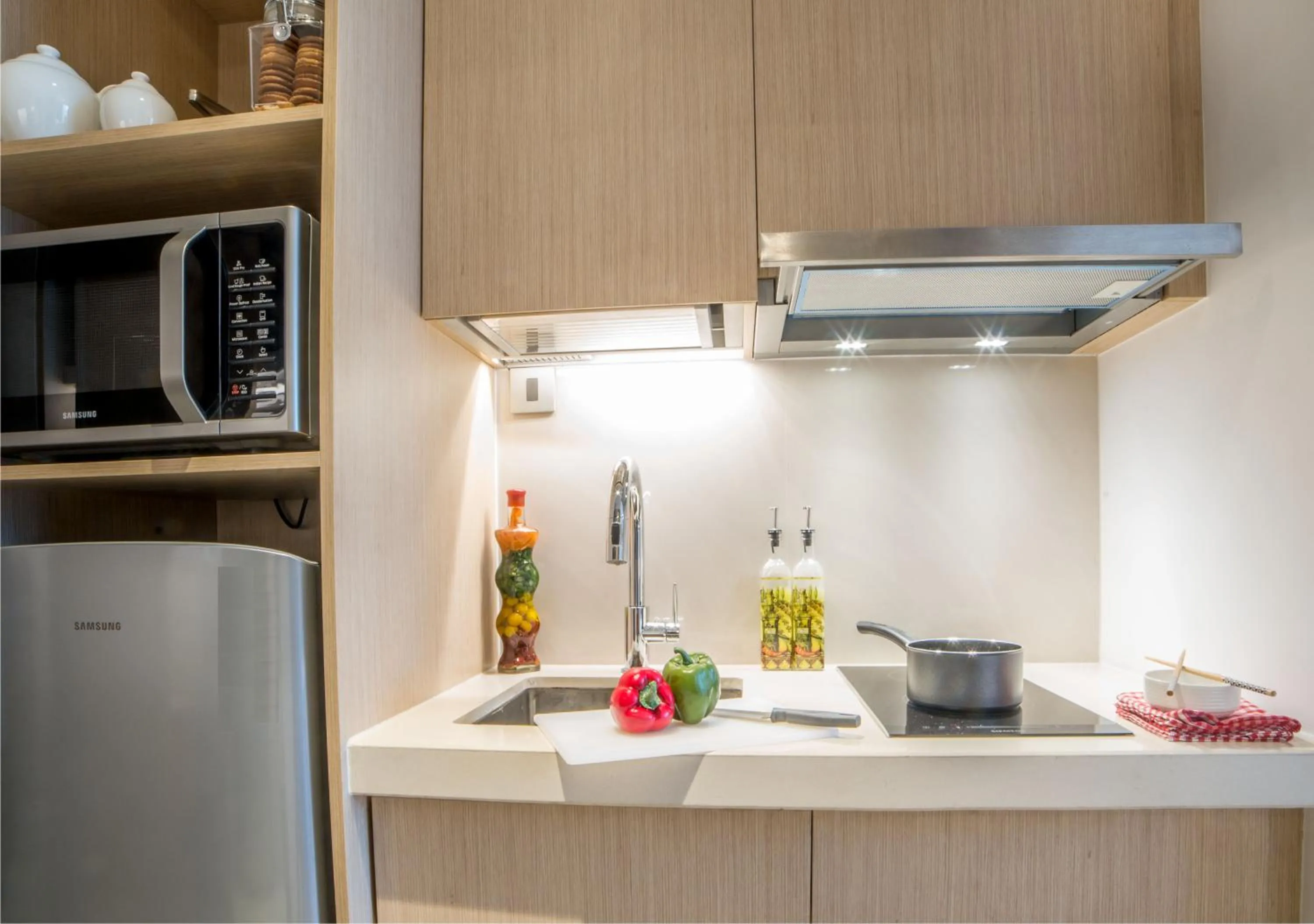 Kitchen or kitchenette in Citadines OMR Chennai