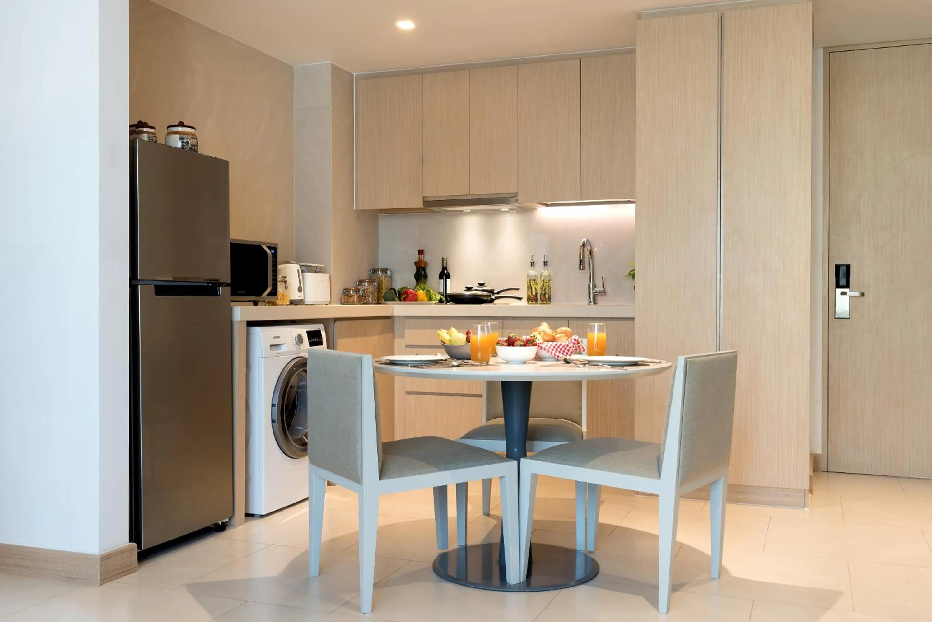 Kitchen or kitchenette in Citadines OMR Chennai