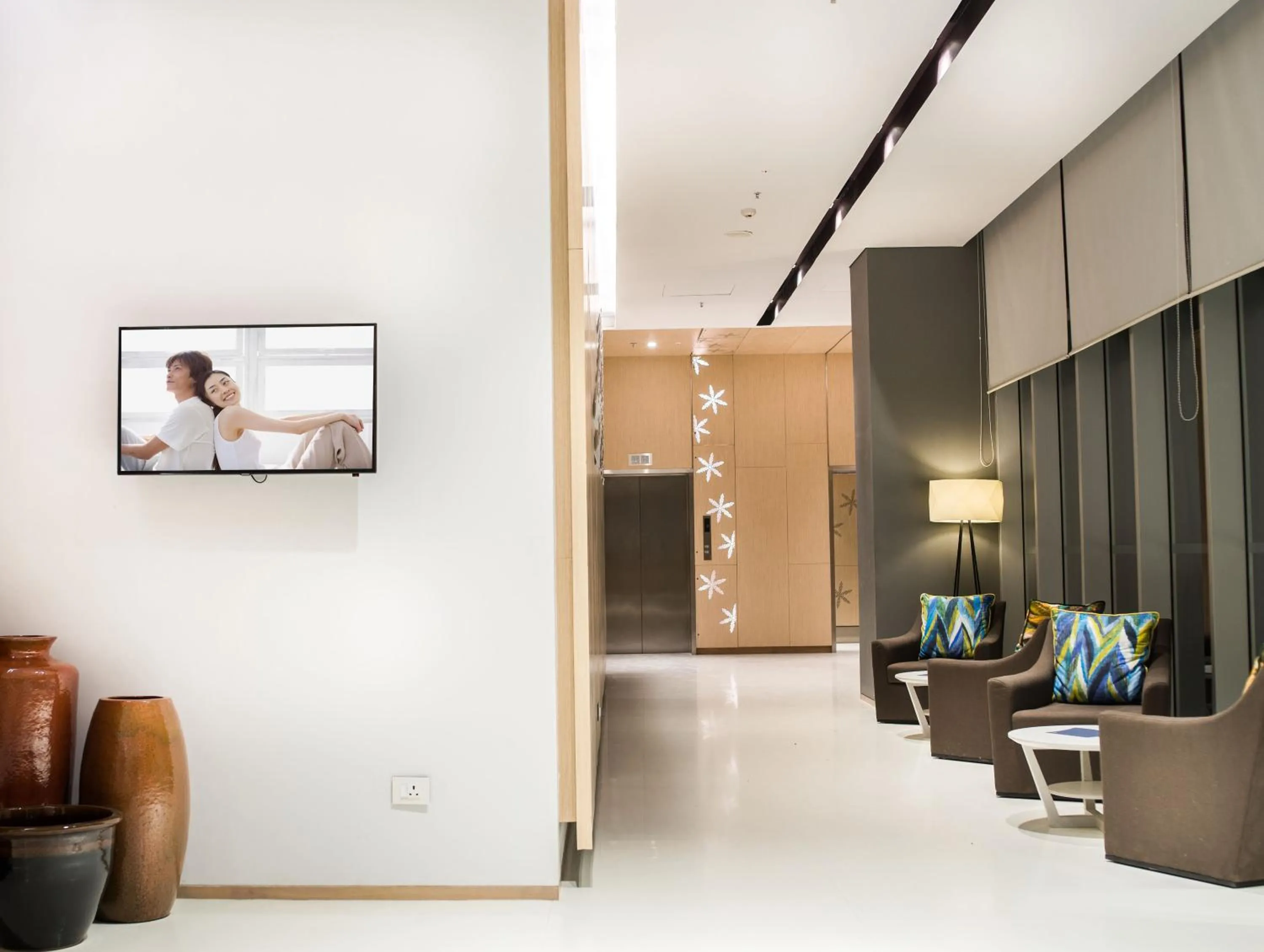 Lobby or reception in Citadines OMR Chennai