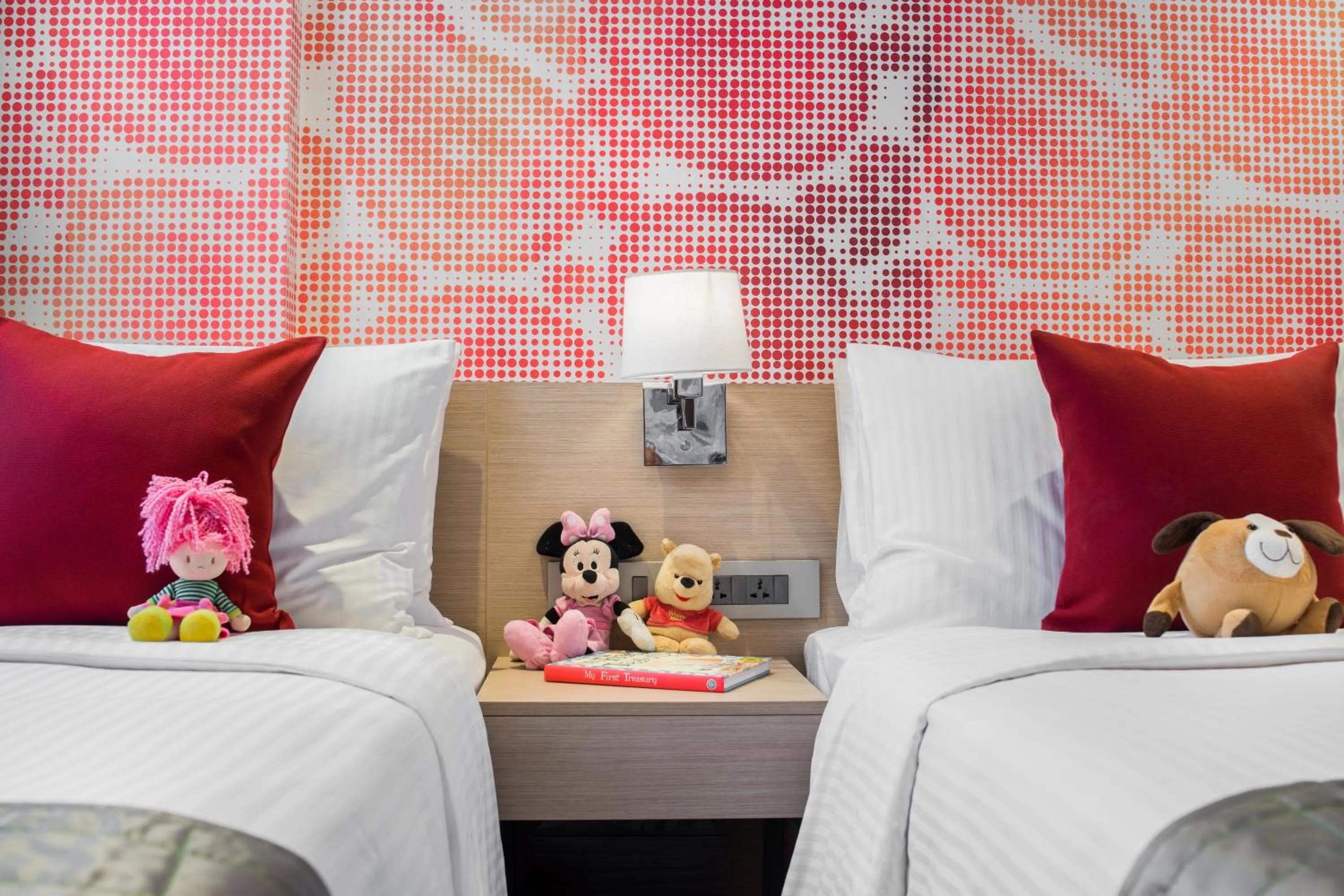 Bed in Citadines OMR Chennai