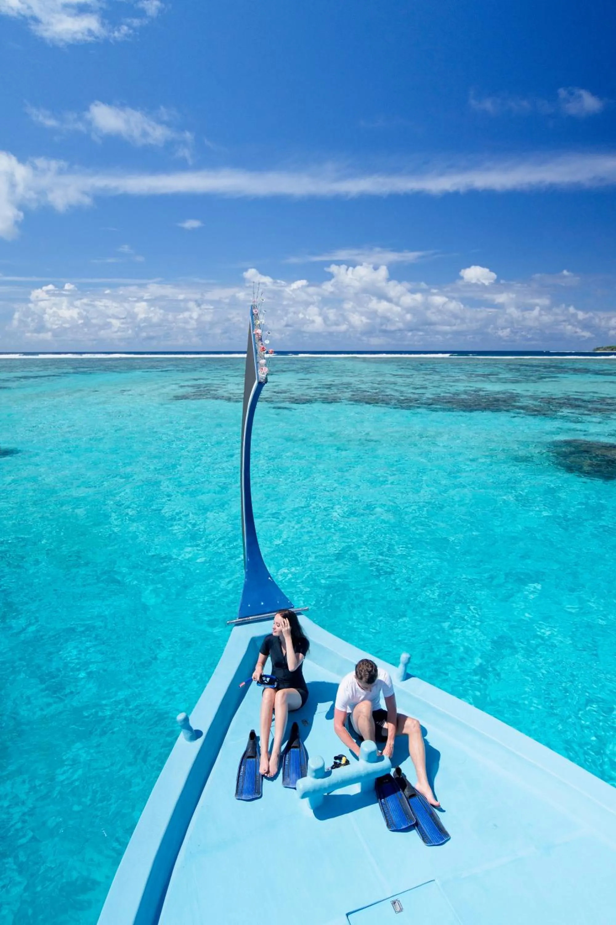 Snorkeling in Canareef Resort Maldives