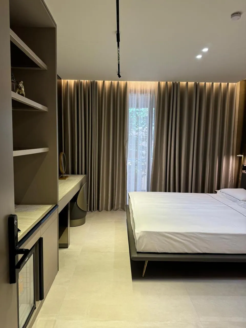 Bed in Hotel Miramare