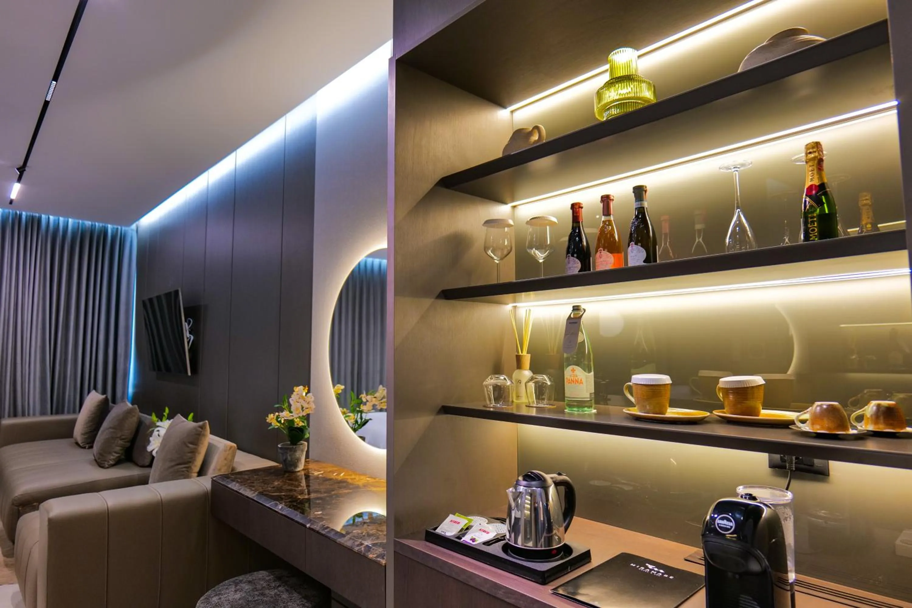 Coffee/tea facilities in Hotel Miramare