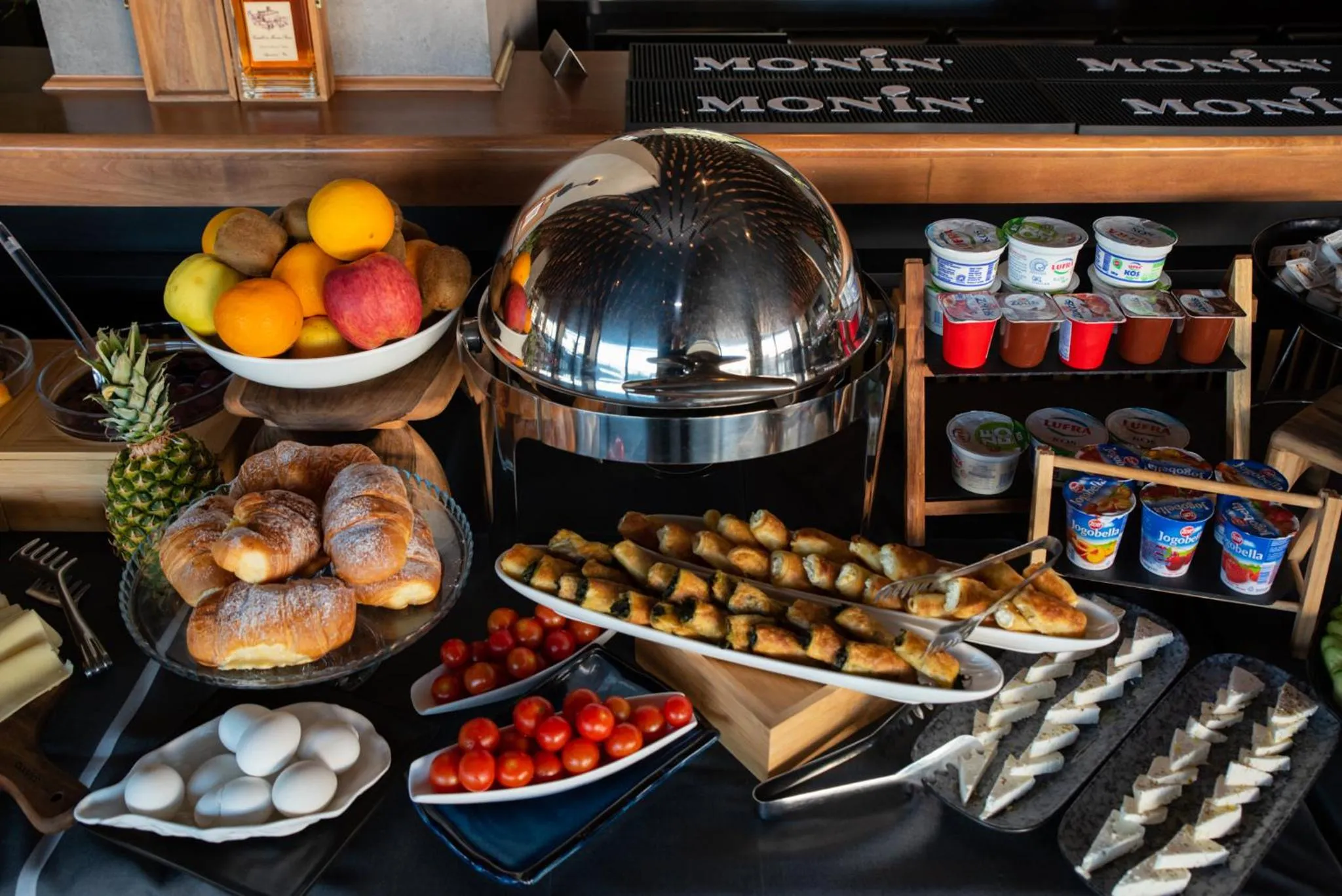 Buffet breakfast in Hotel Miramare