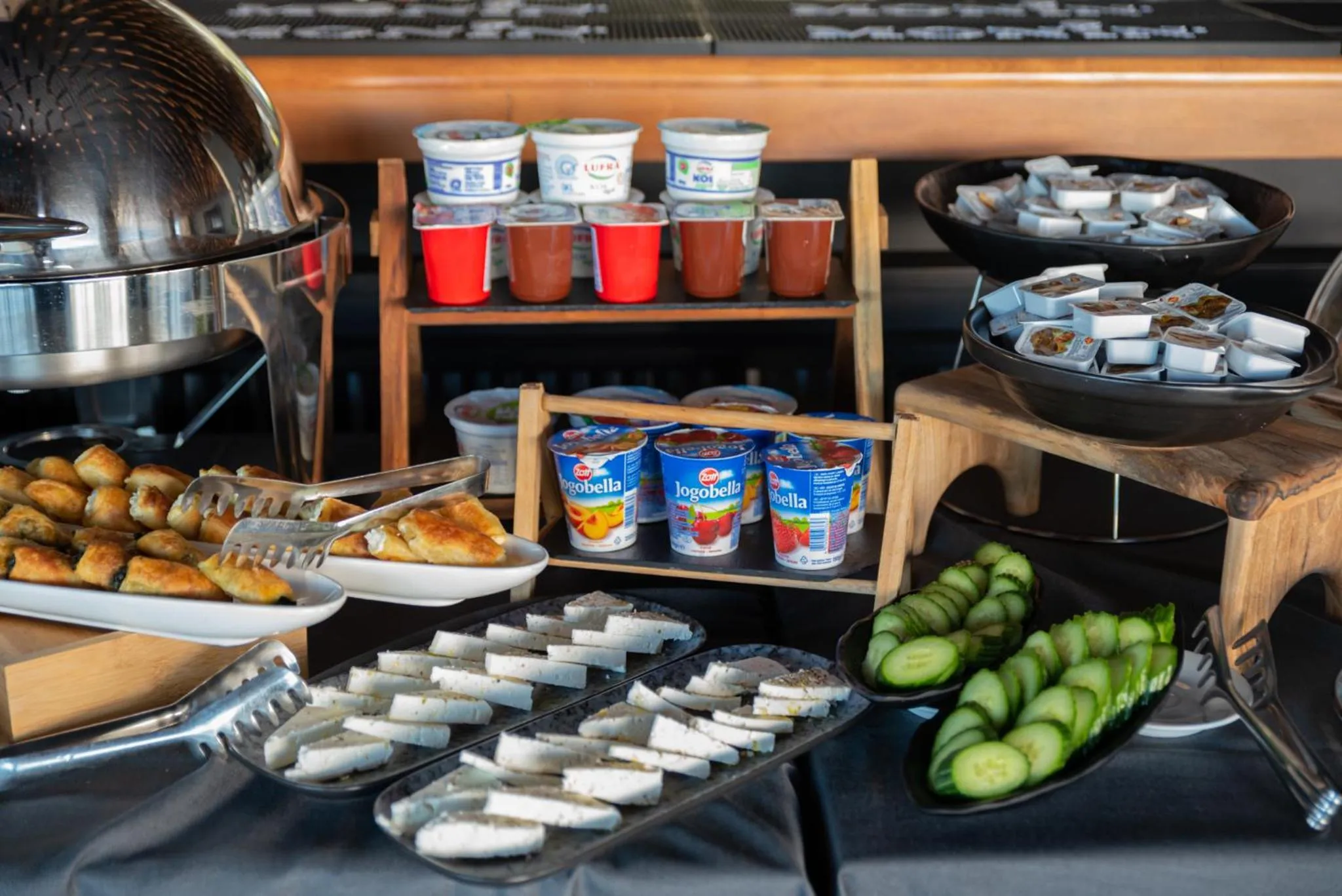 Buffet breakfast in Hotel Miramare