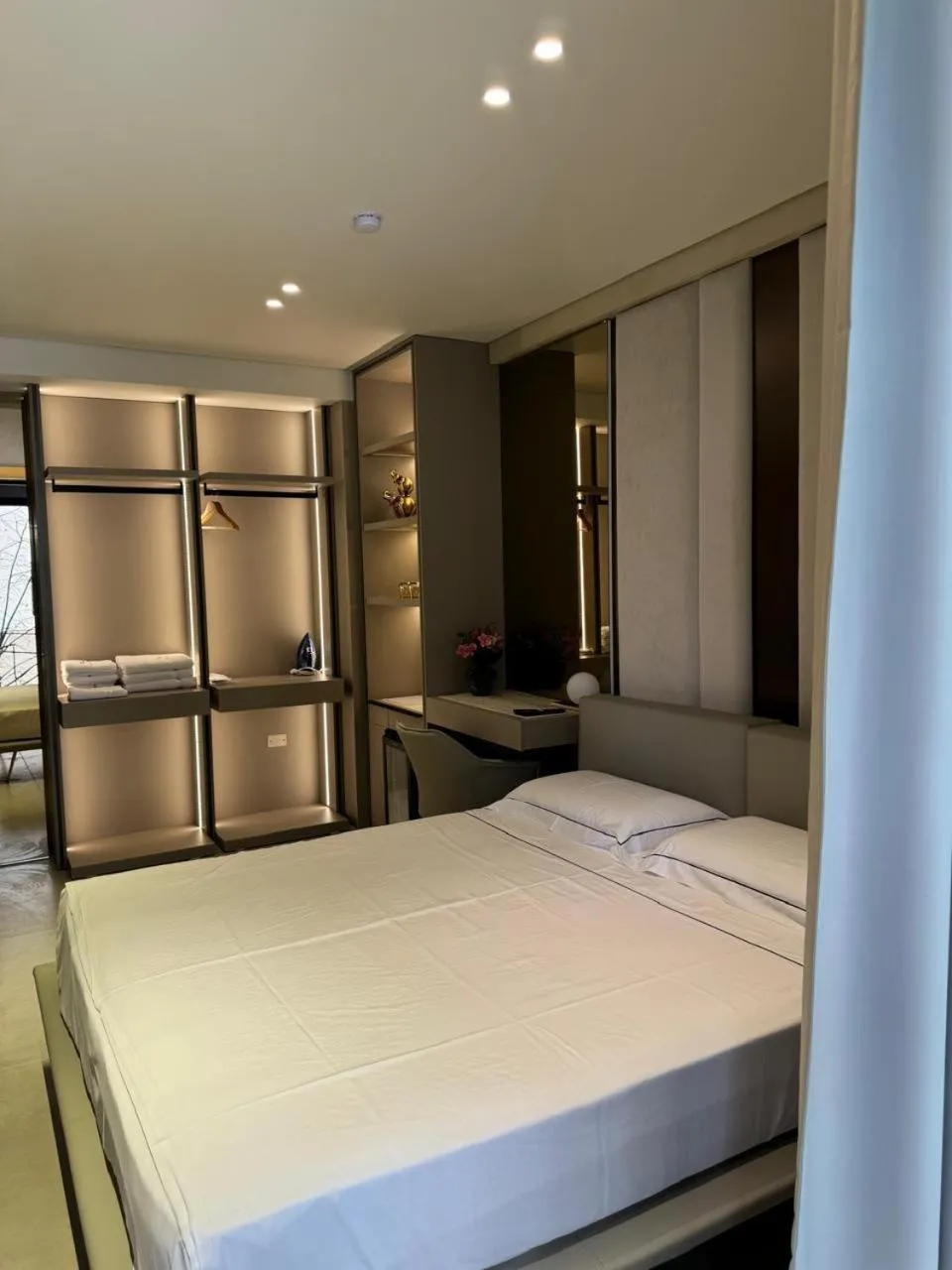 Bed in Hotel Miramare