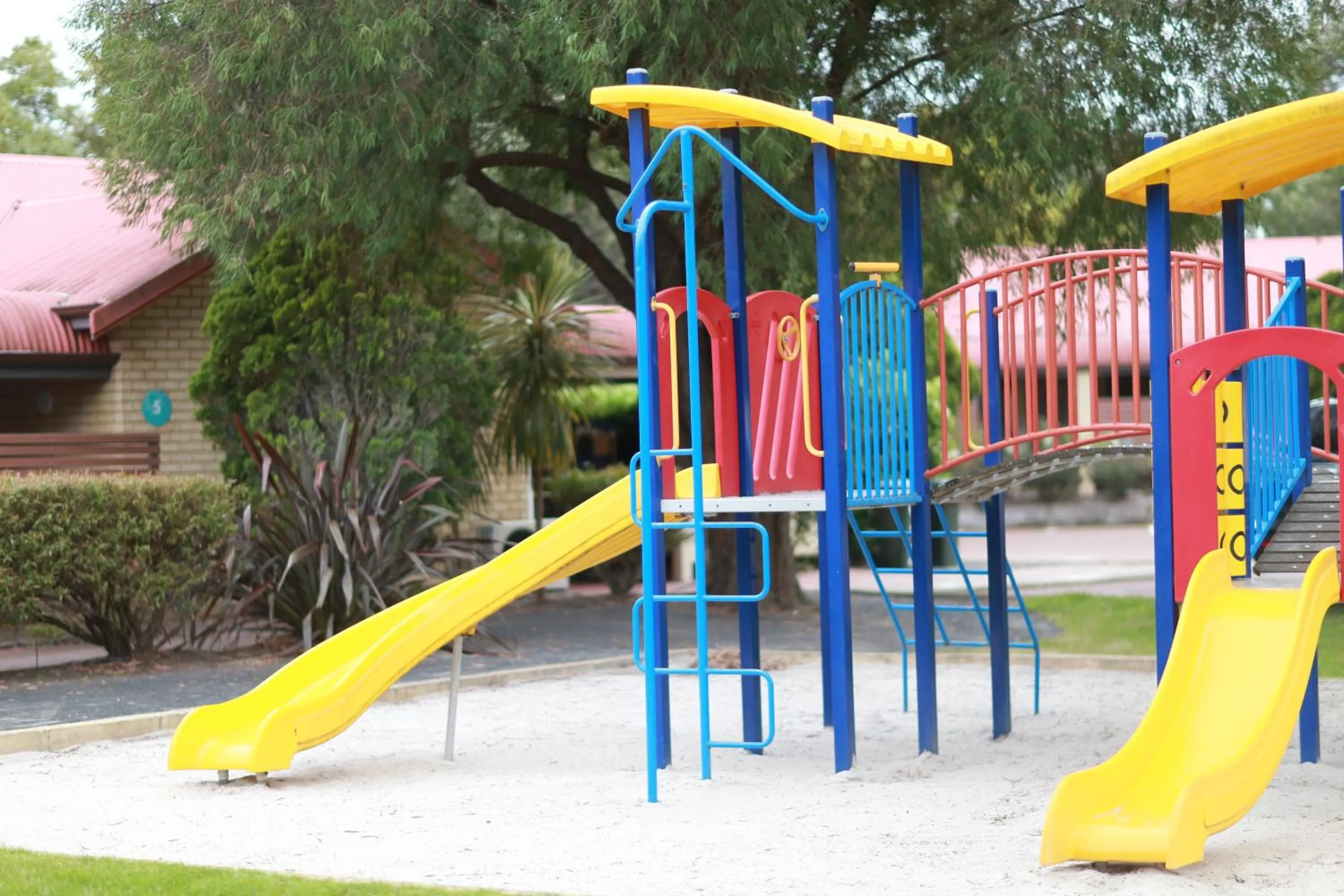 Children play ground in Busselton Villas and Glamping Village