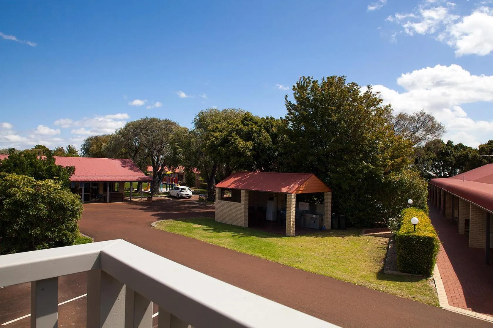 Property building in Busselton Villas and Glamping Village