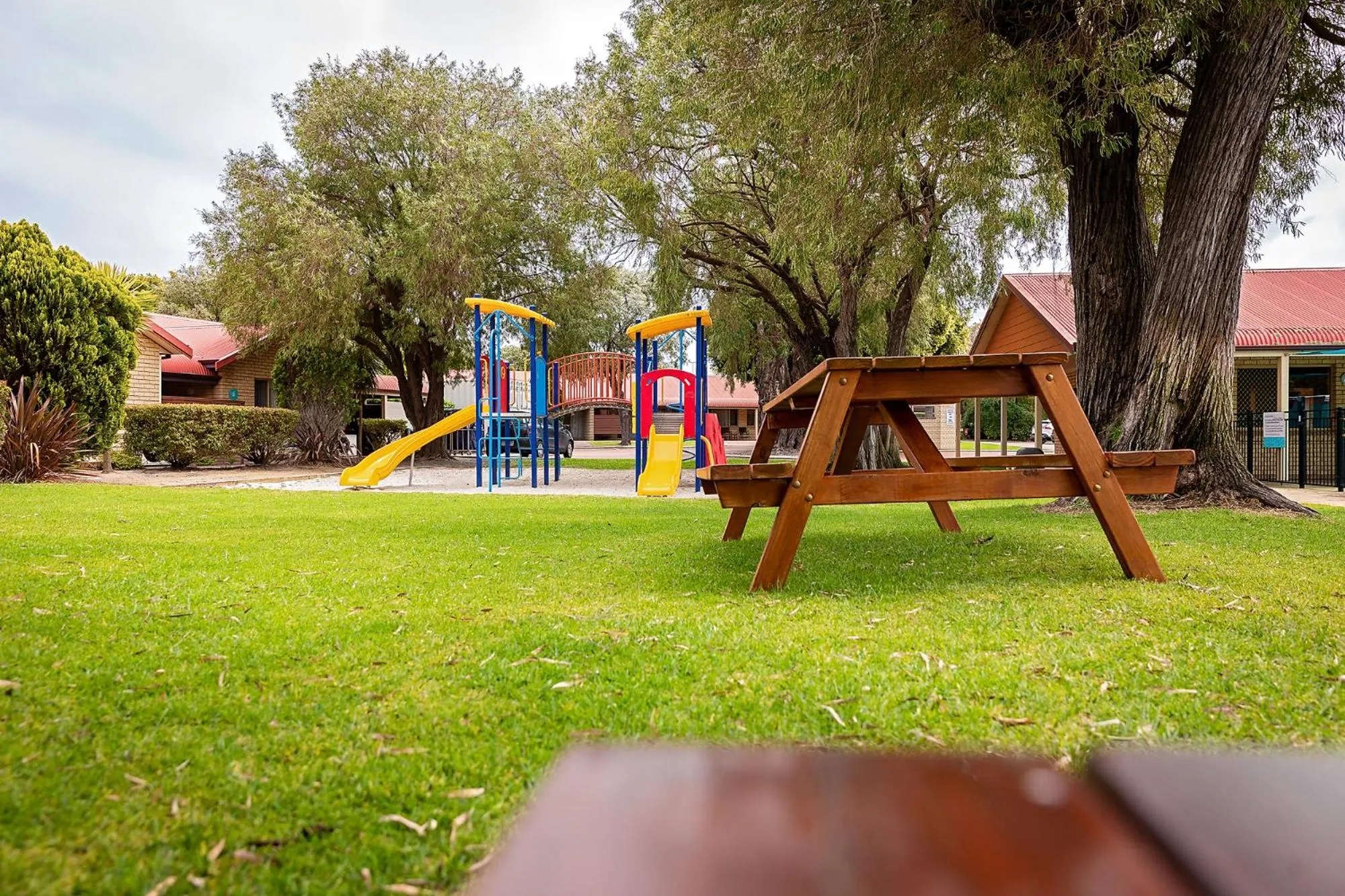 Children play ground in Busselton Villas and Glamping Village