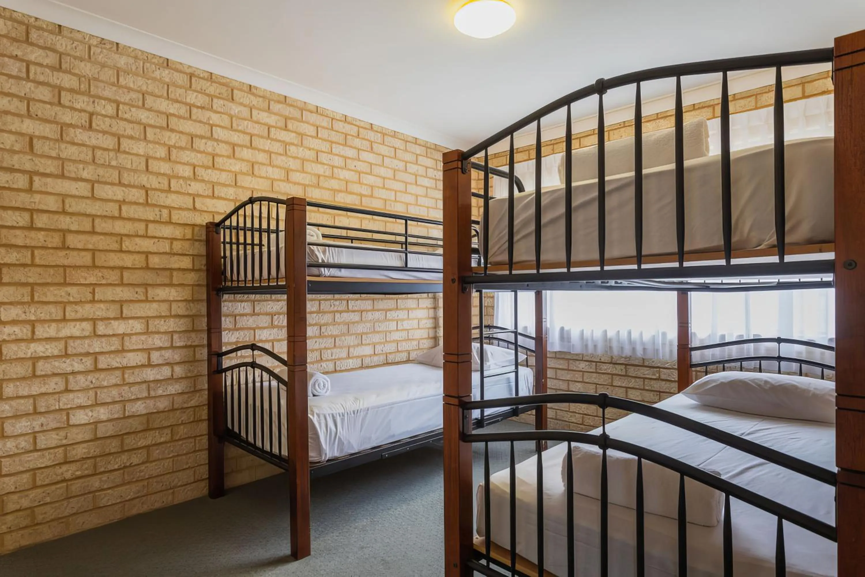 bunk bed, Bed in Busselton Villas and Glamping Village