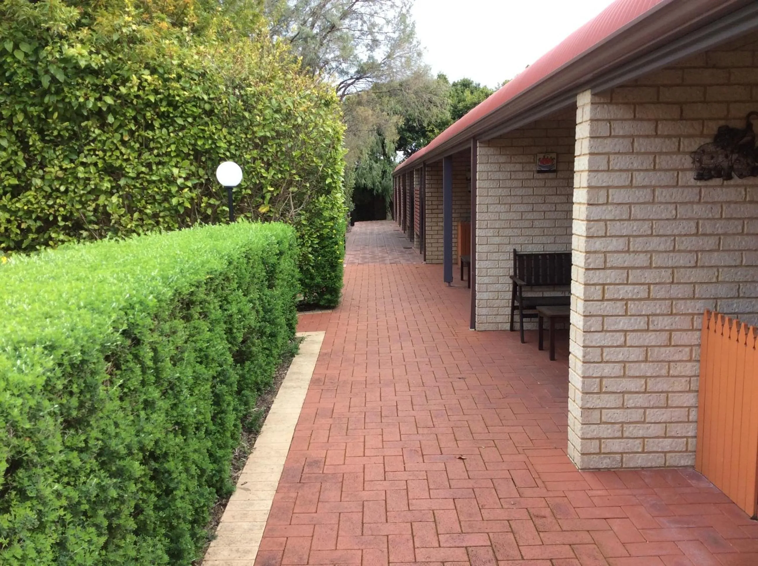 Patio in Busselton Villas and Glamping Village