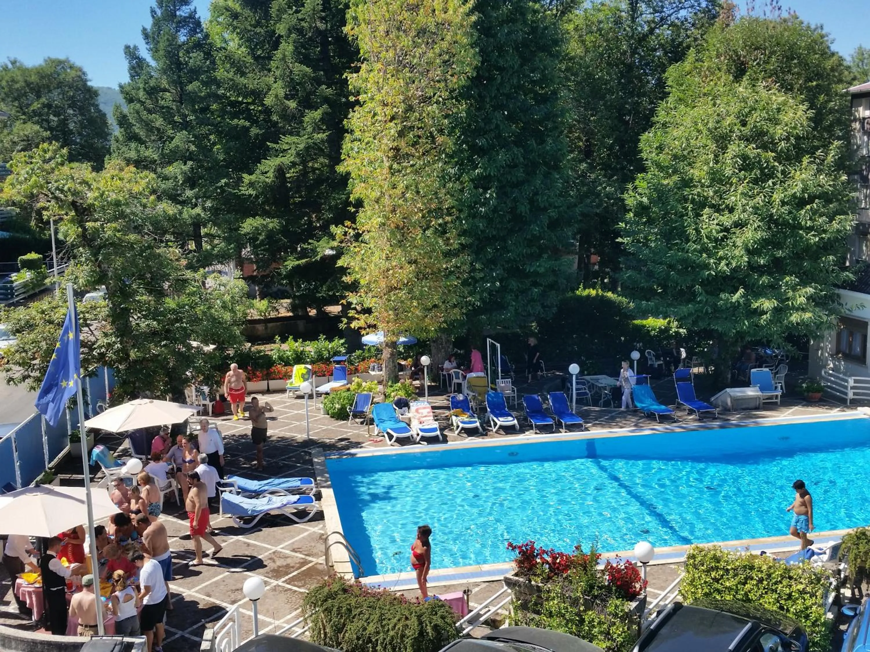 Garden view in Mondial Park Hotel