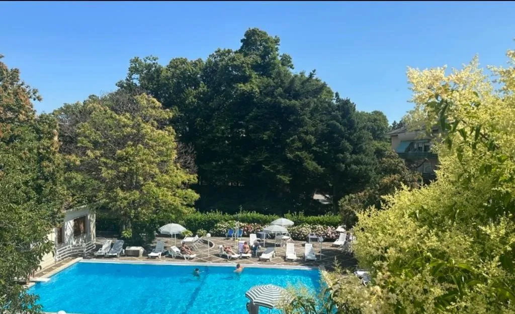 Pool view in Mondial Park Hotel