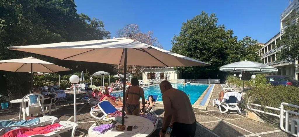 Pool view in Mondial Park Hotel