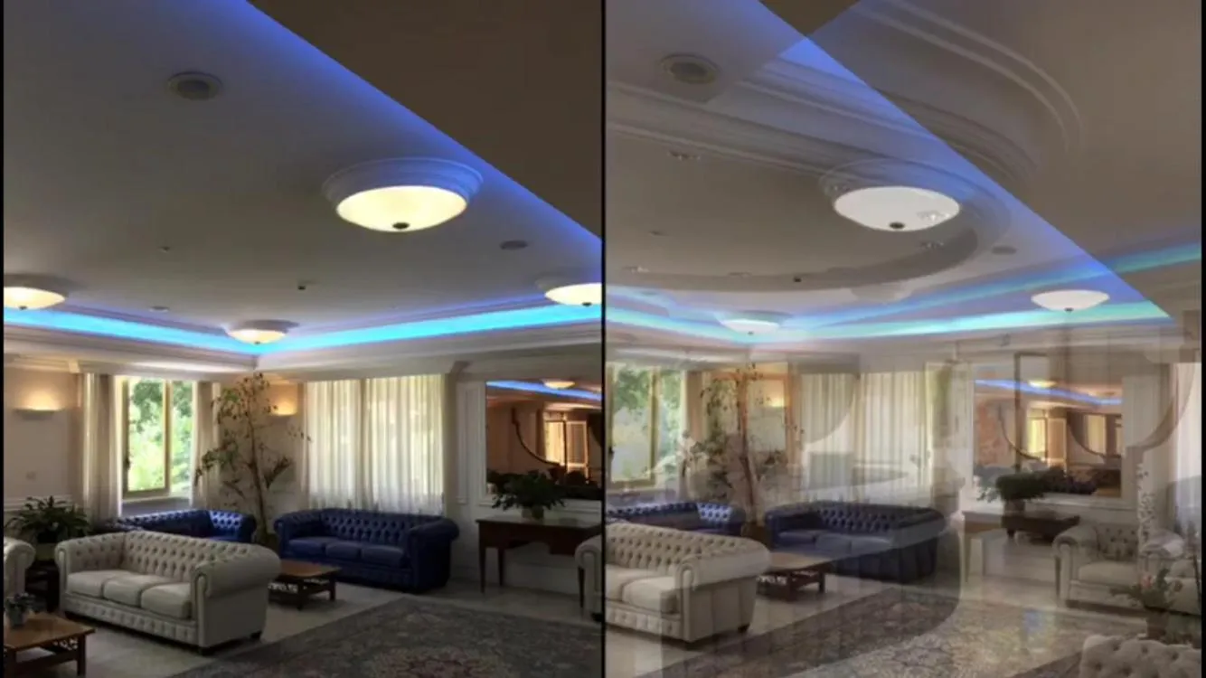 Living room in Mondial Park Hotel