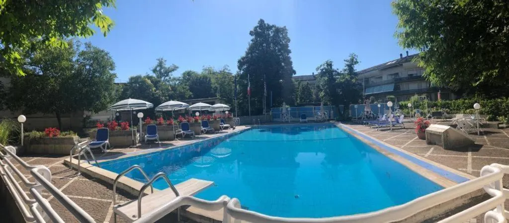 Pool view in Mondial Park Hotel