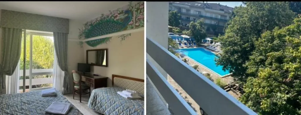 Bed in Mondial Park Hotel