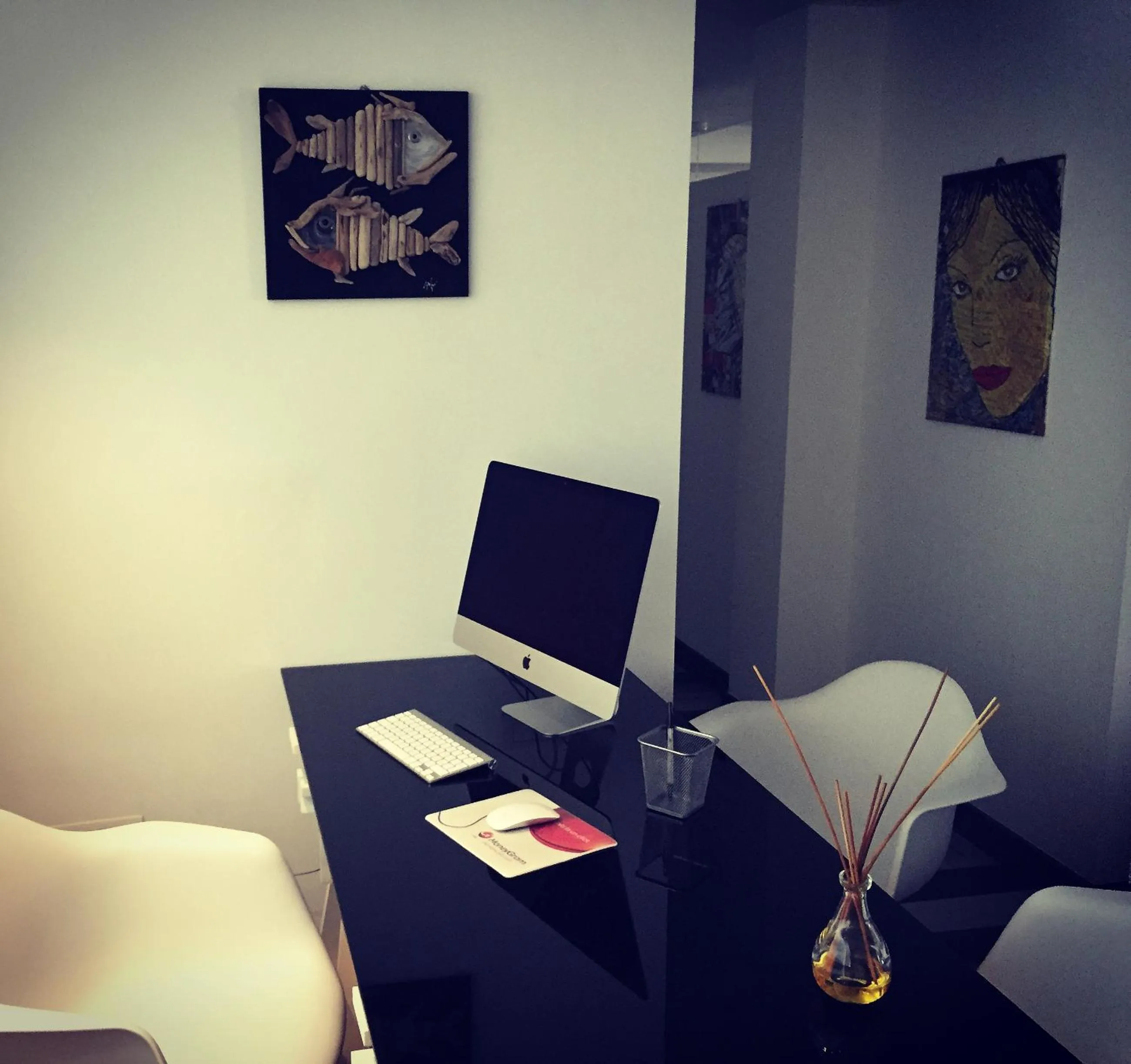 Communal lounge/ TV room in Residenza RoMa