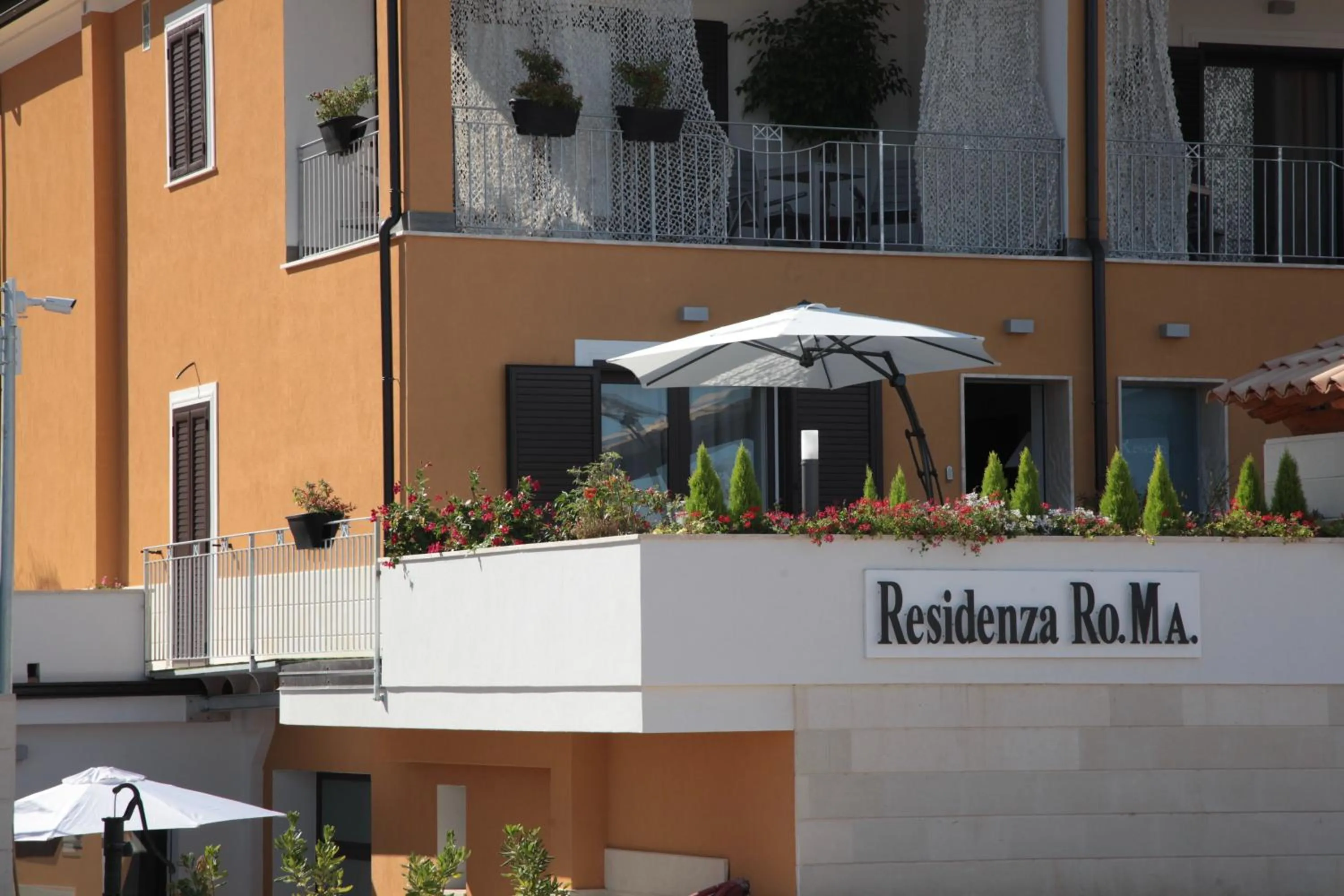 Facade/entrance in Residenza RoMa