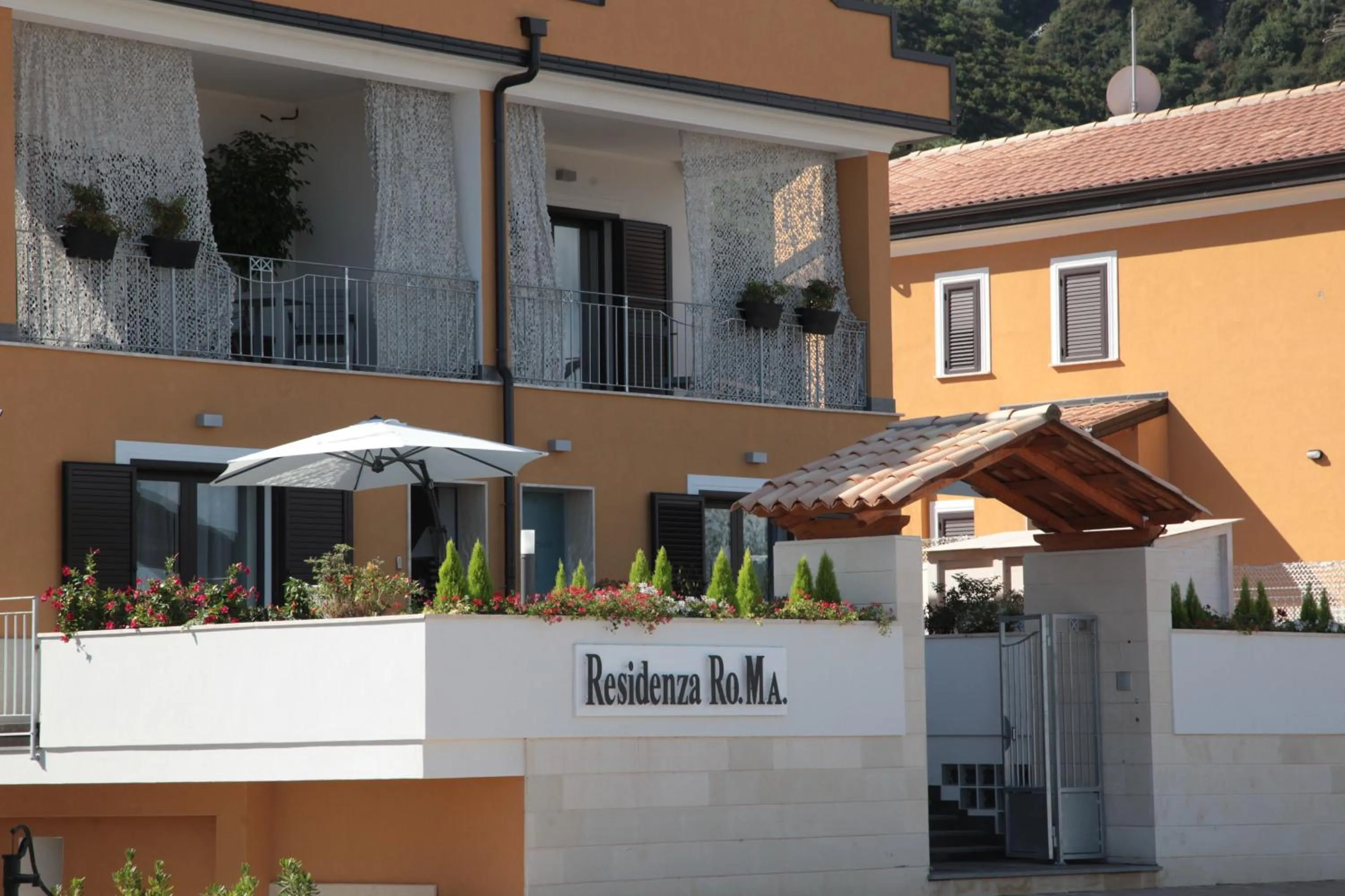 Facade/entrance in Residenza RoMa