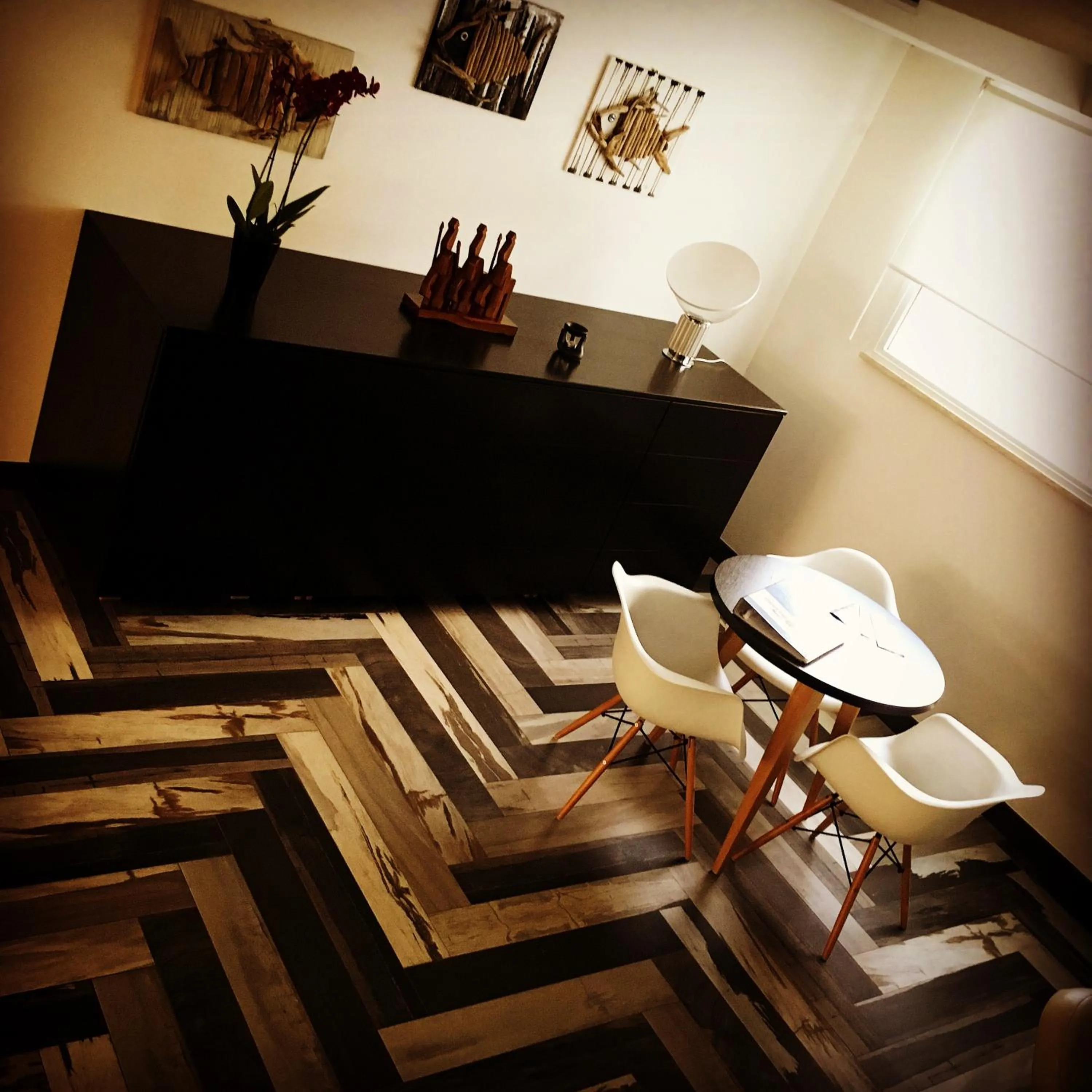 Communal lounge/ TV room in Residenza RoMa