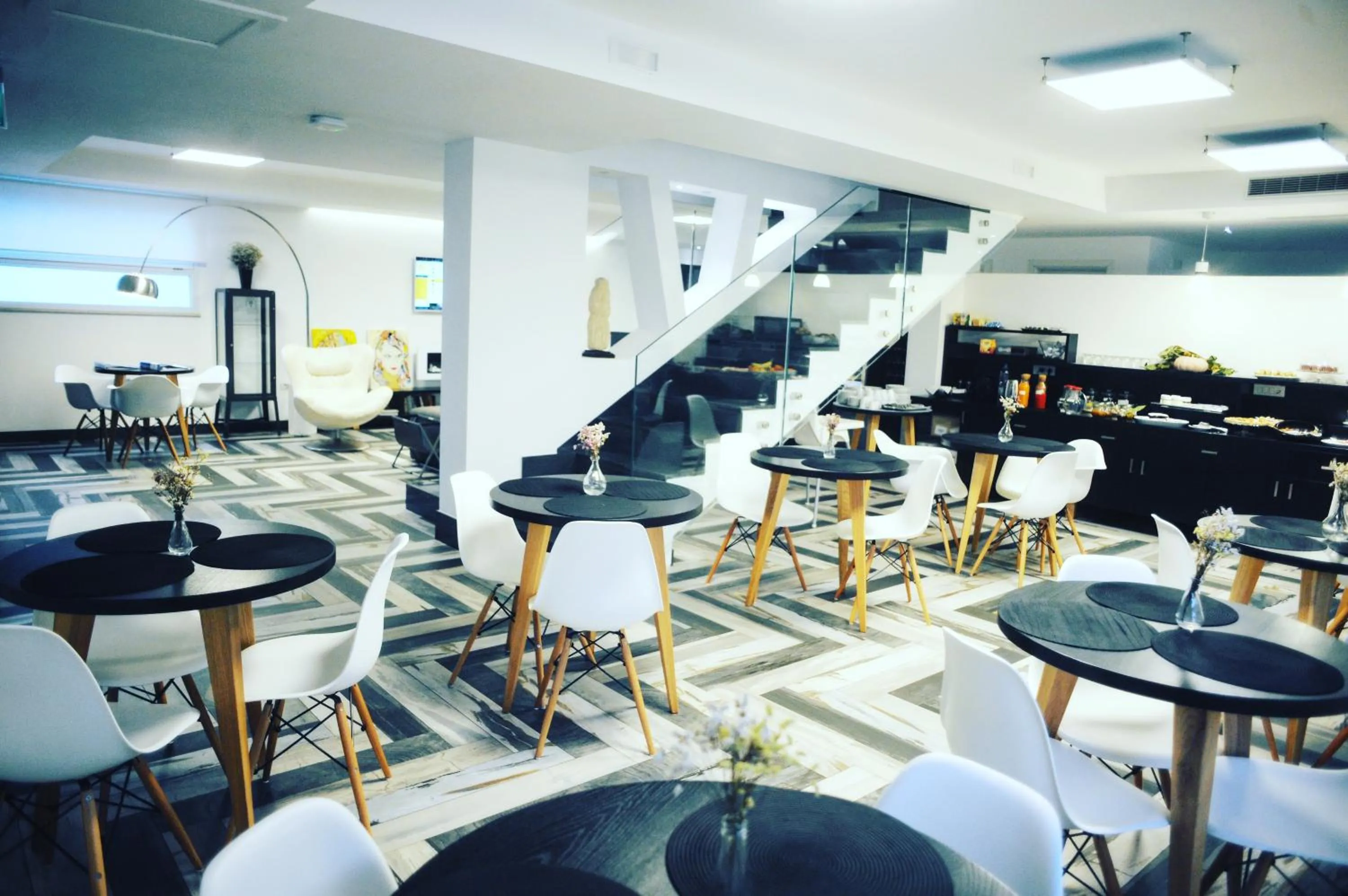 Communal lounge/ TV room in Residenza RoMa