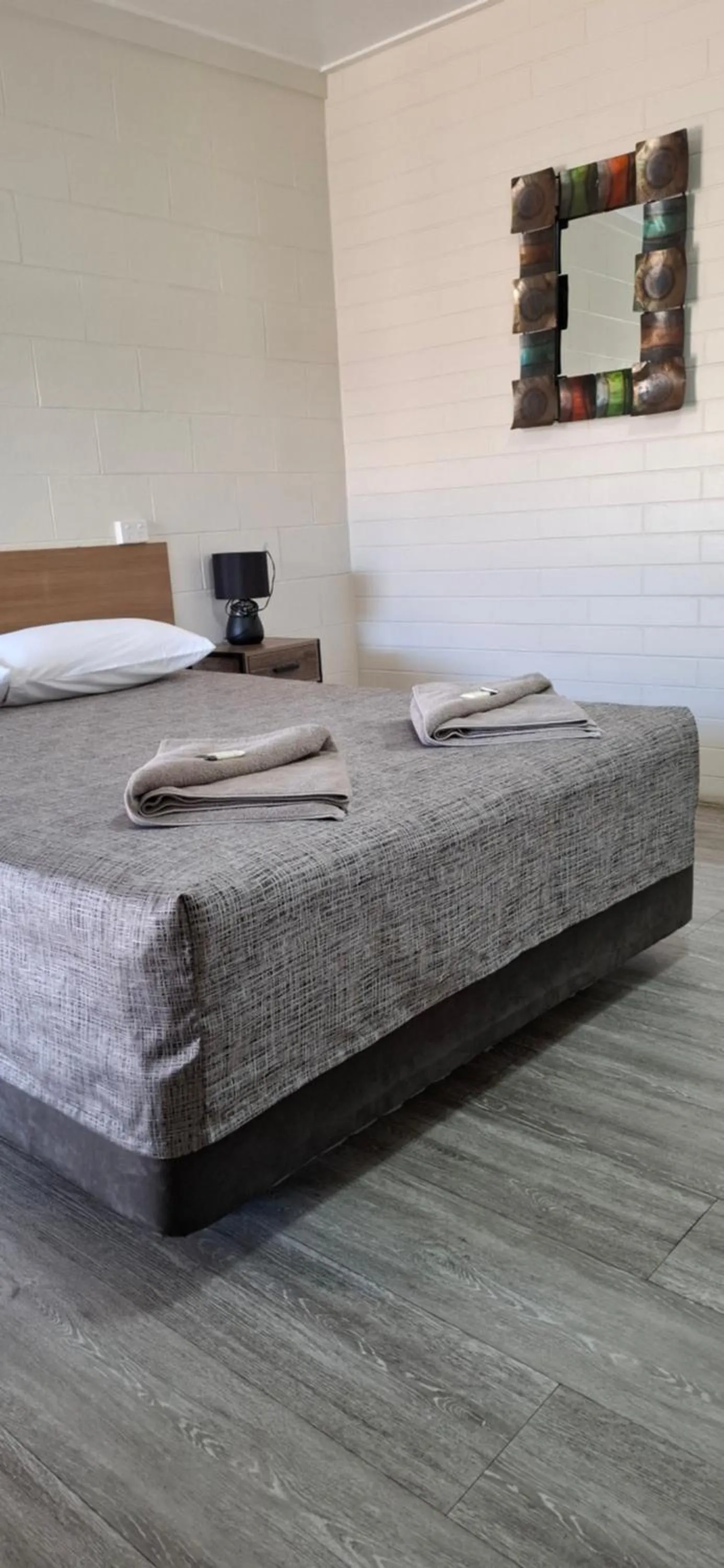 Bed in Burdekin Motor Inn