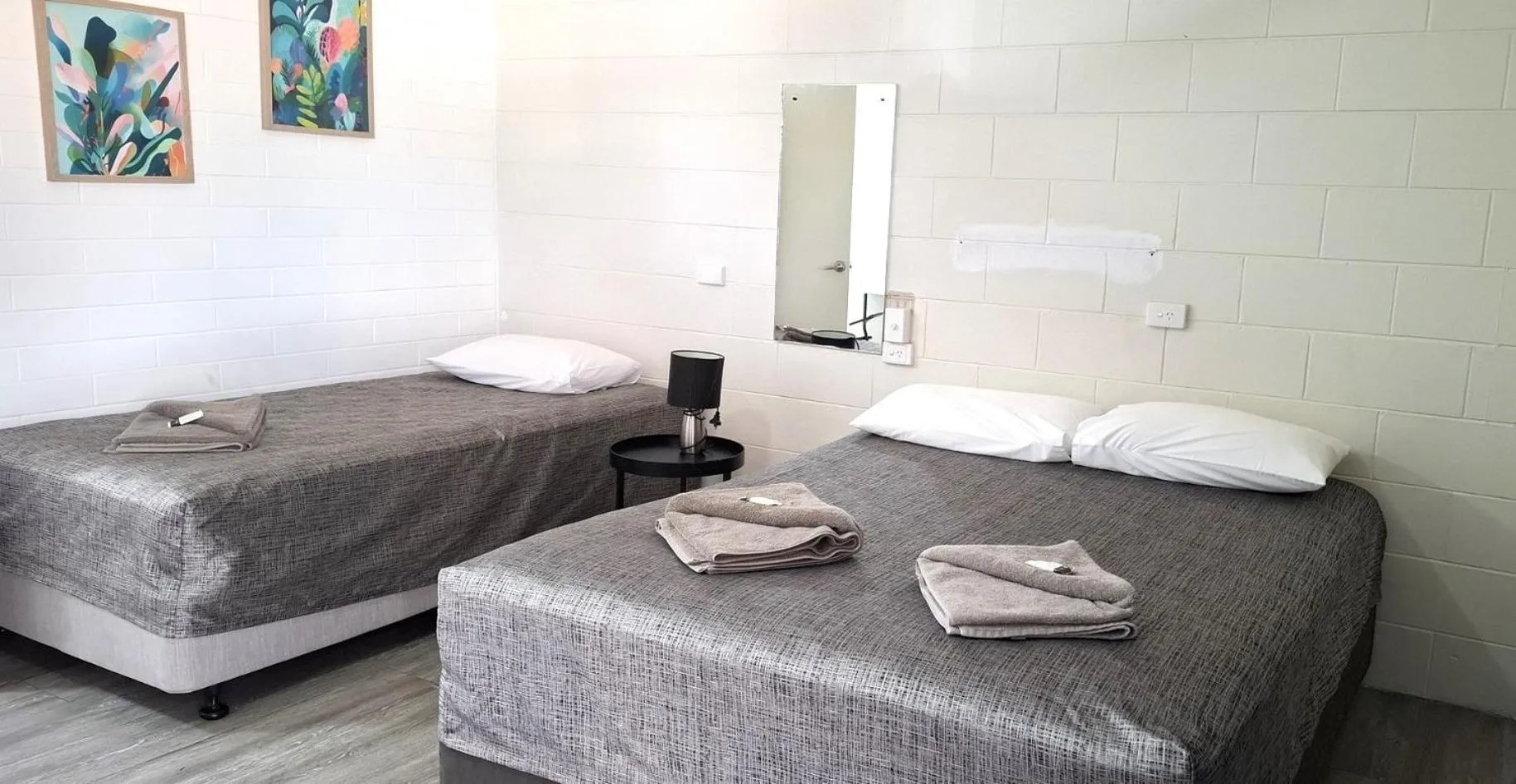 Bed in Burdekin Motor Inn