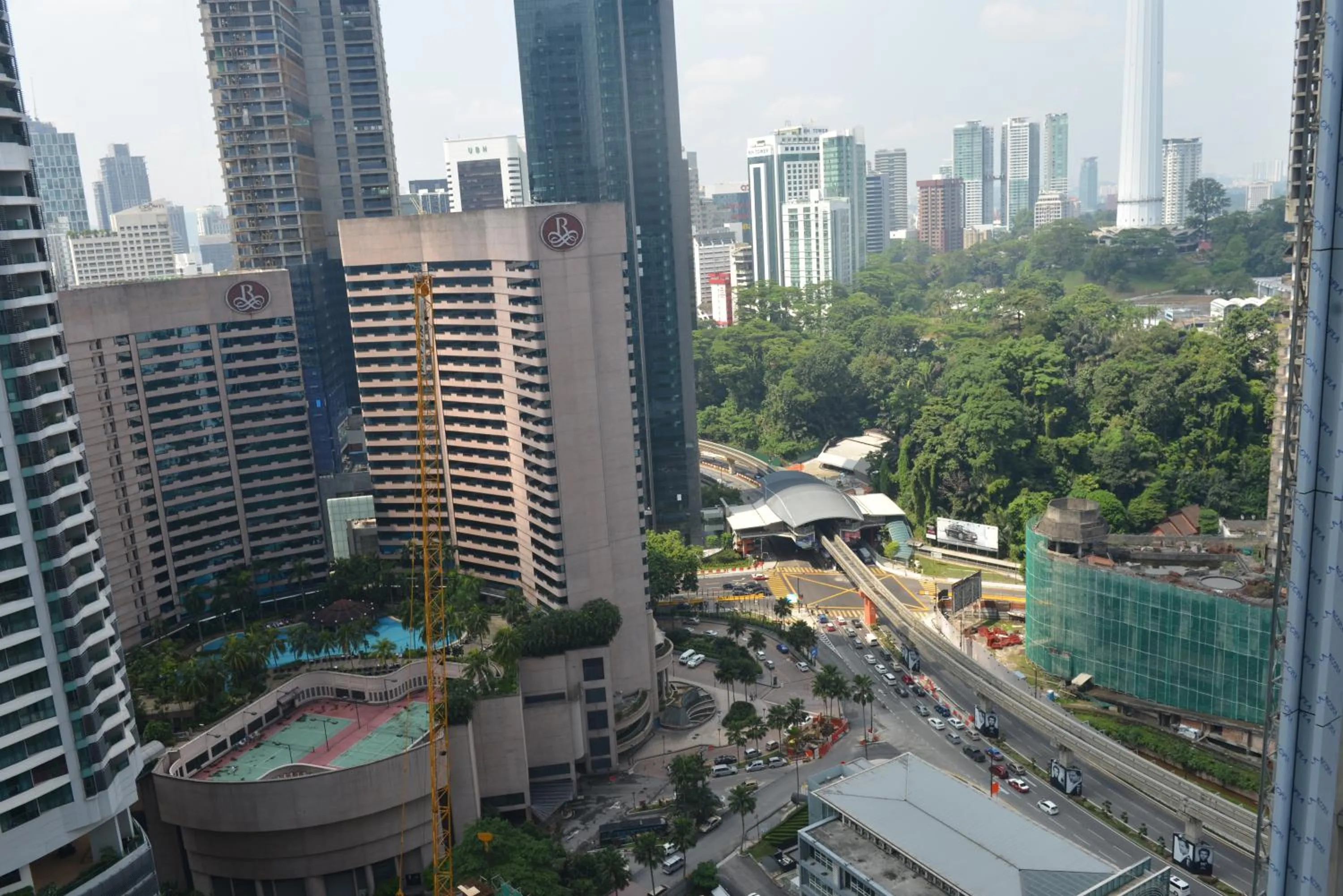 City view in Summer Suites Studios