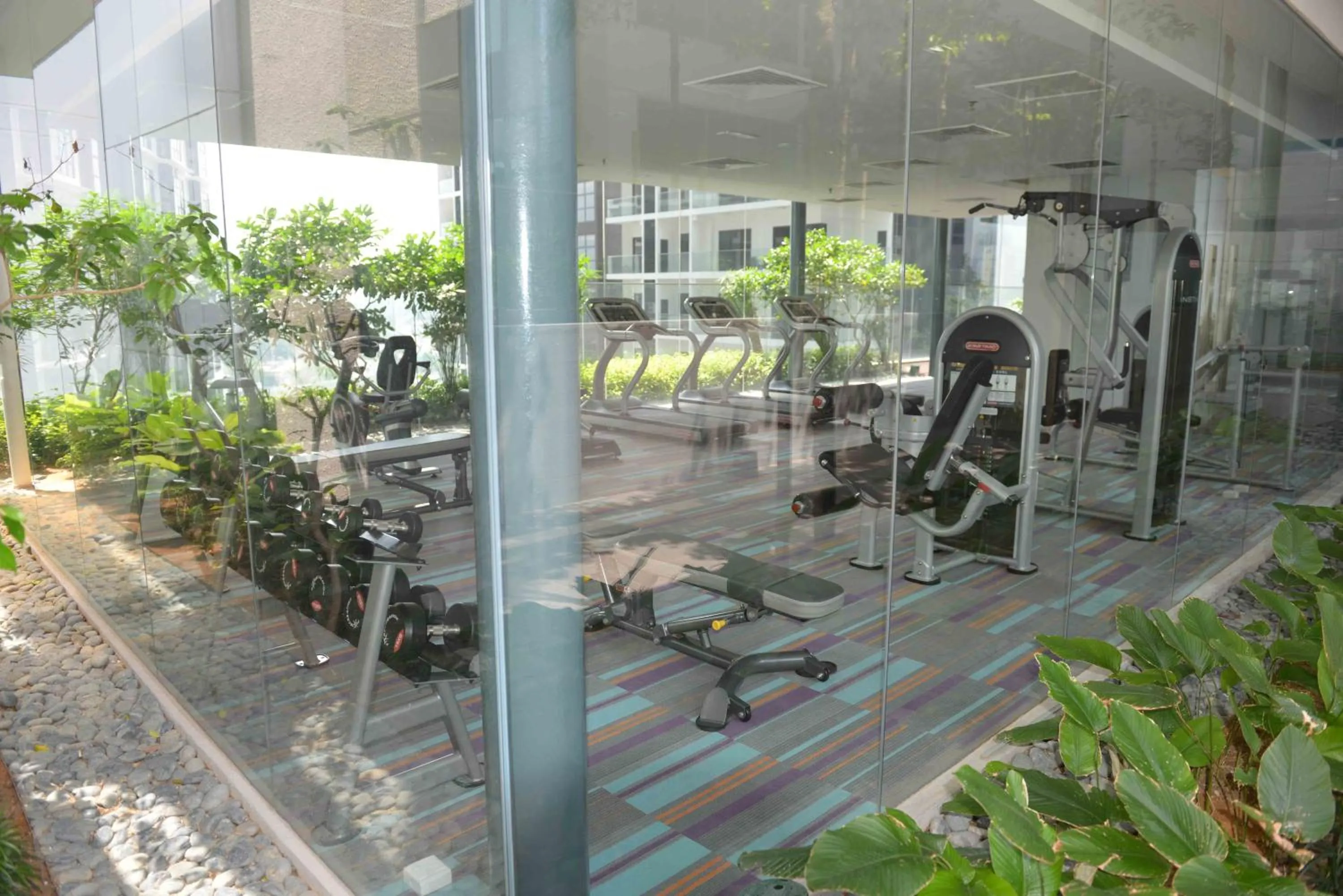 Fitness centre/facilities in Summer Suites Studios