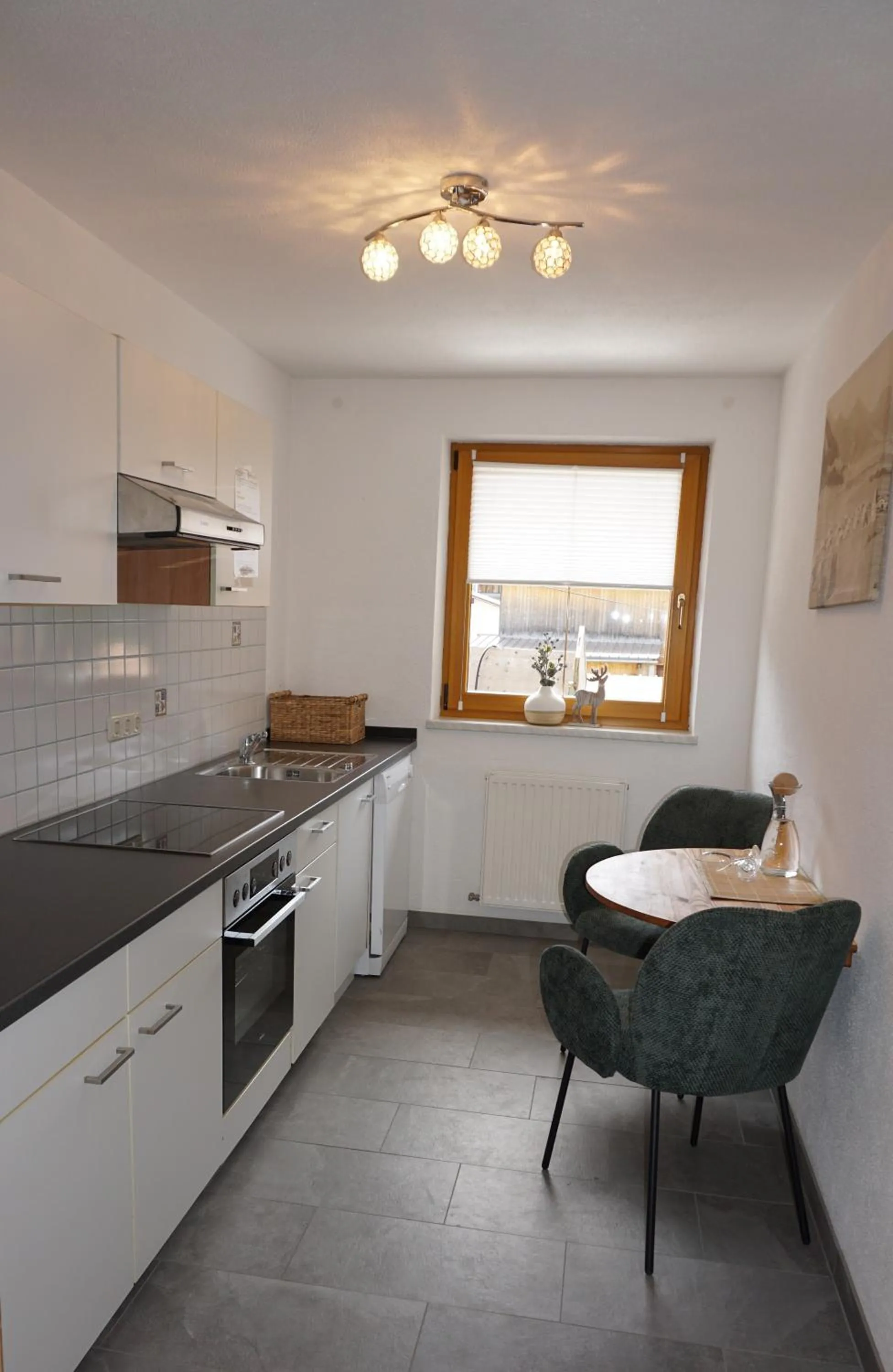 kitchen in Ferienwohnungen Bauernhof Andreas Kleiner