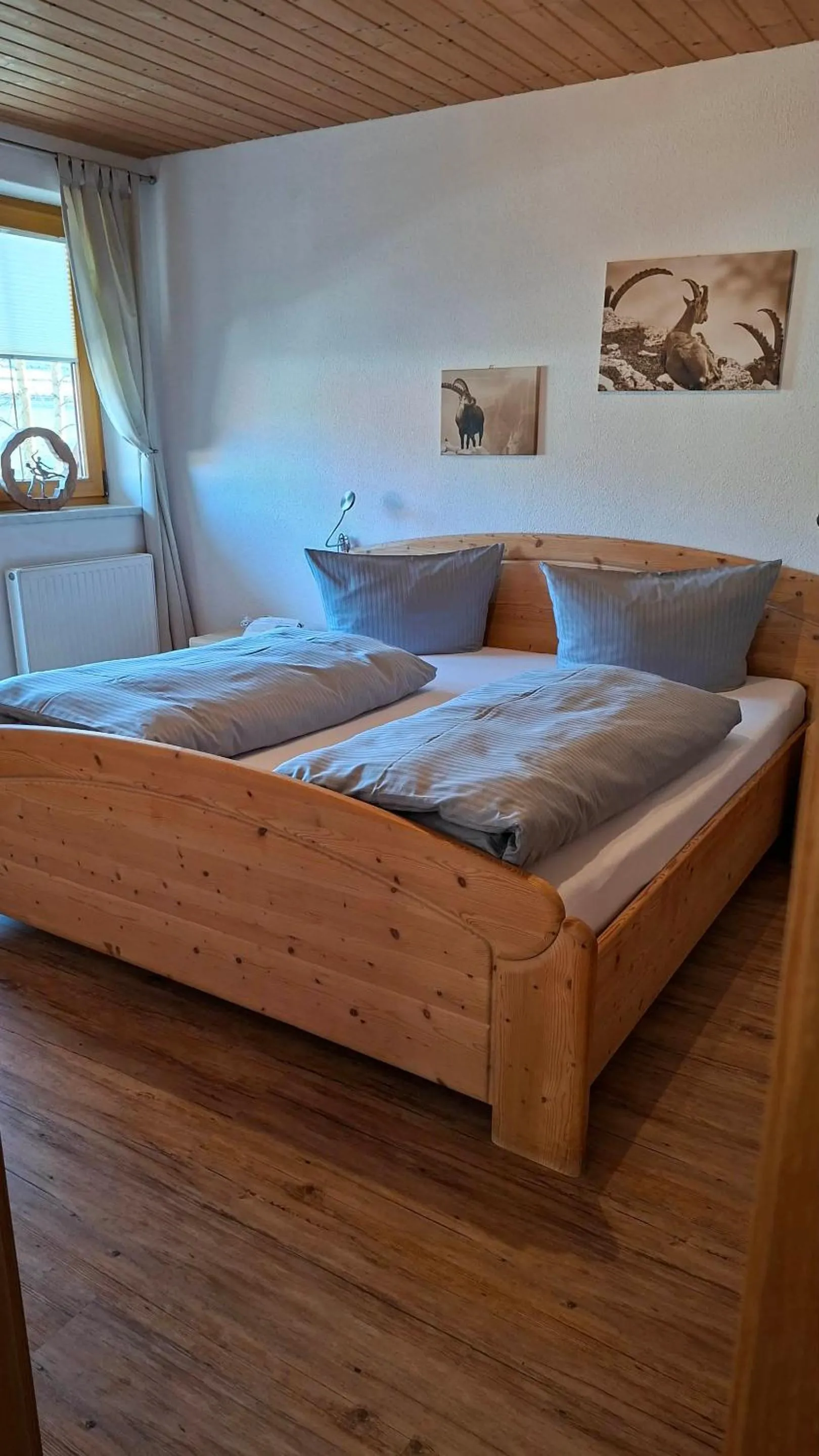 Bed in Ferienwohnungen Bauernhof Andreas Kleiner