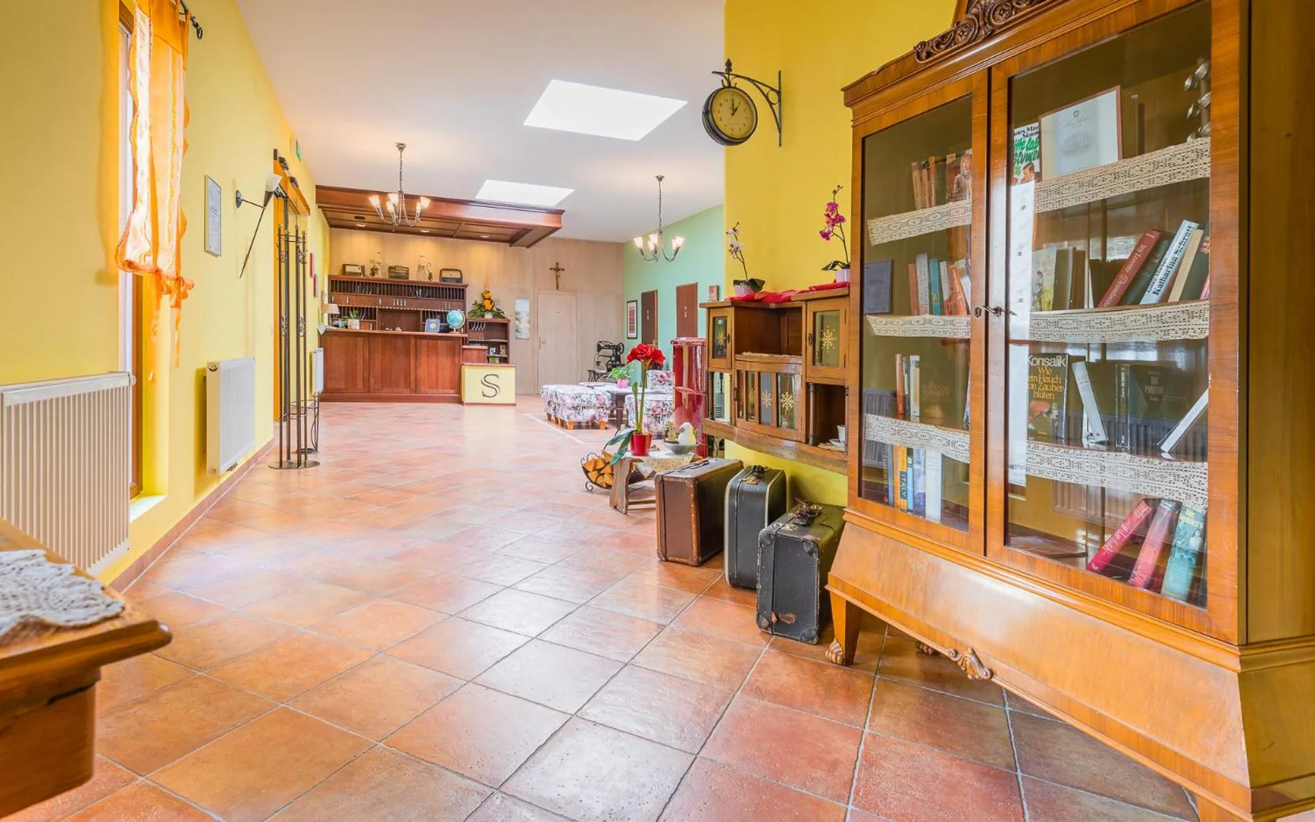 Lobby or reception in Hotel garni Steinfeld