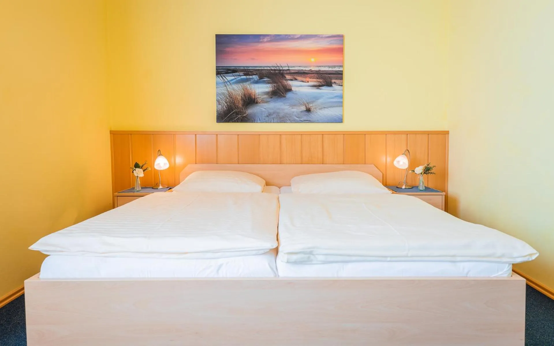 Bed in Hotel garni Steinfeld