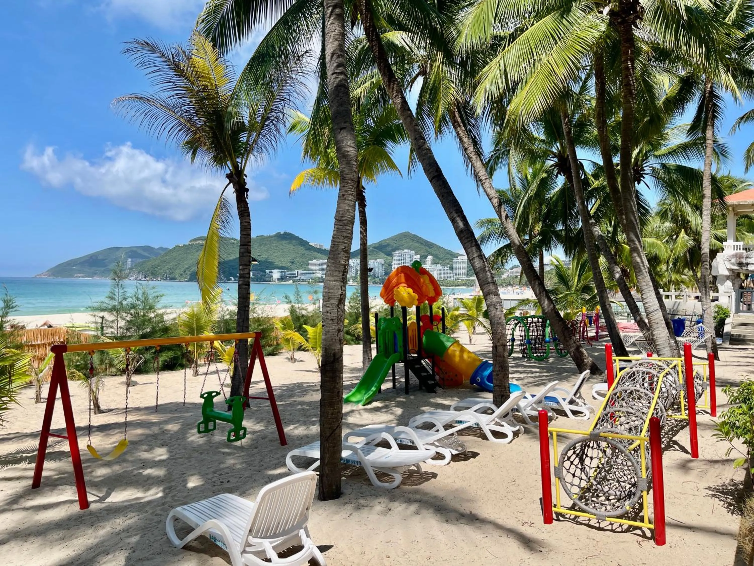 Children play ground in Sanya South China Hotel