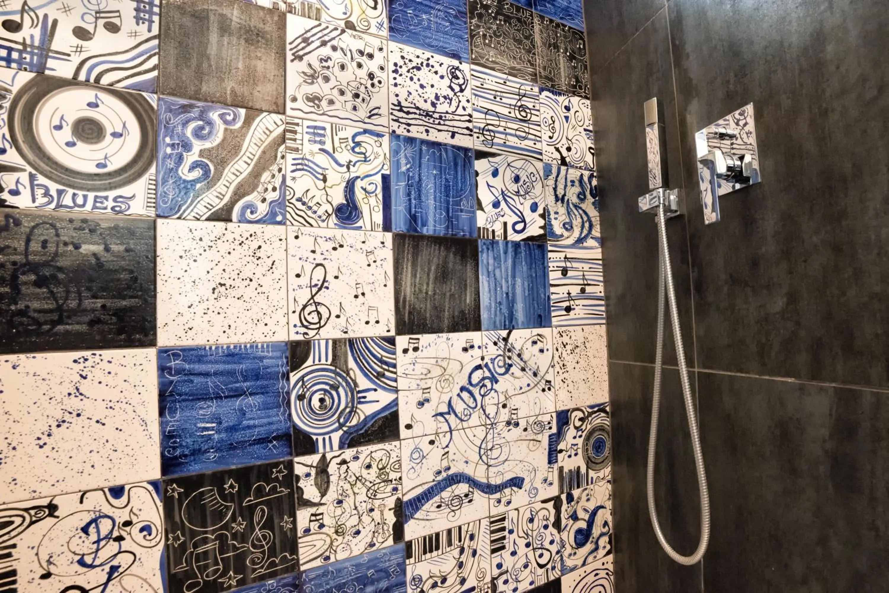 Bathroom in B&B La Chiave