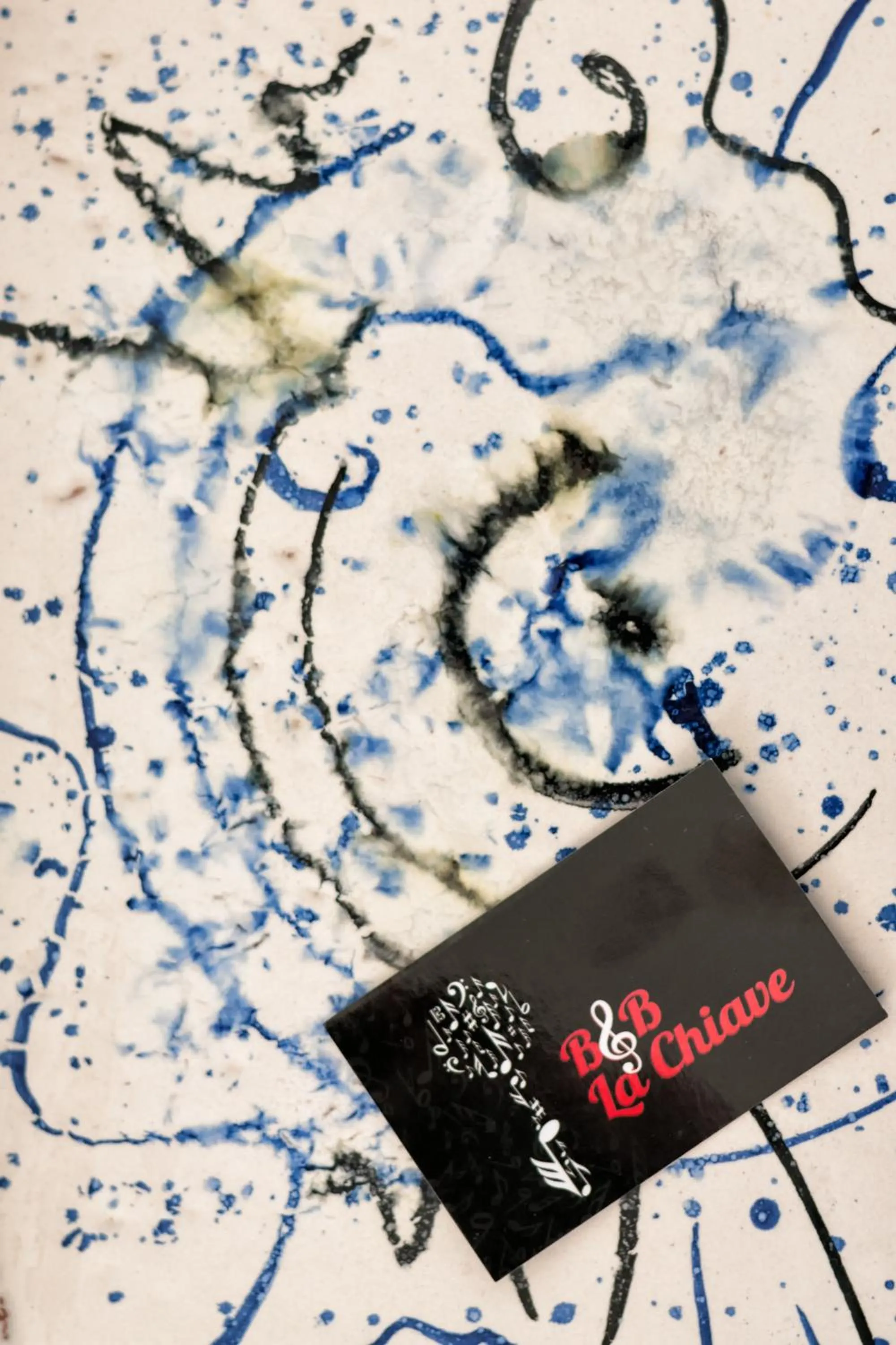 Decorative detail in B&B La Chiave