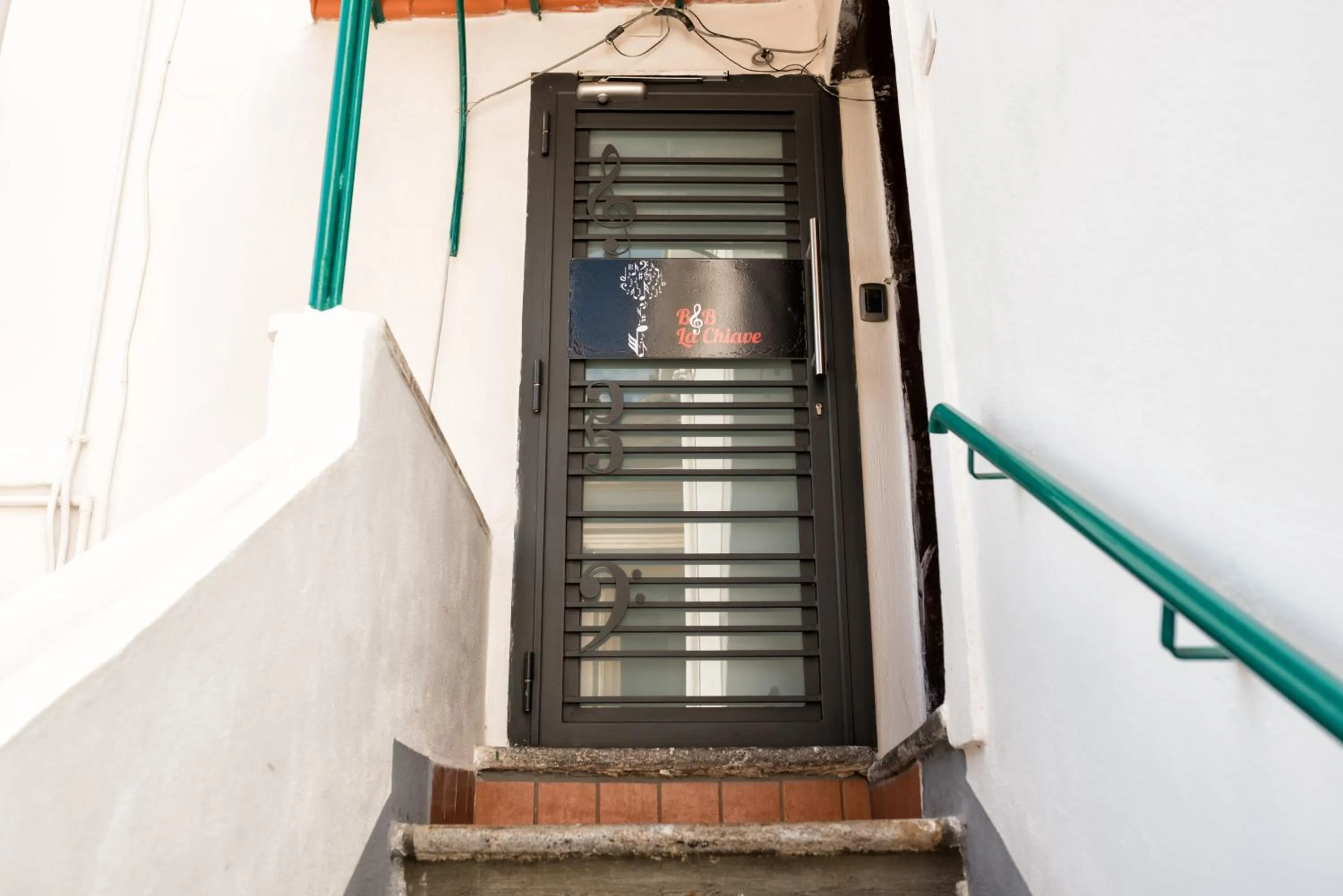 Facade/entrance in B&B La Chiave