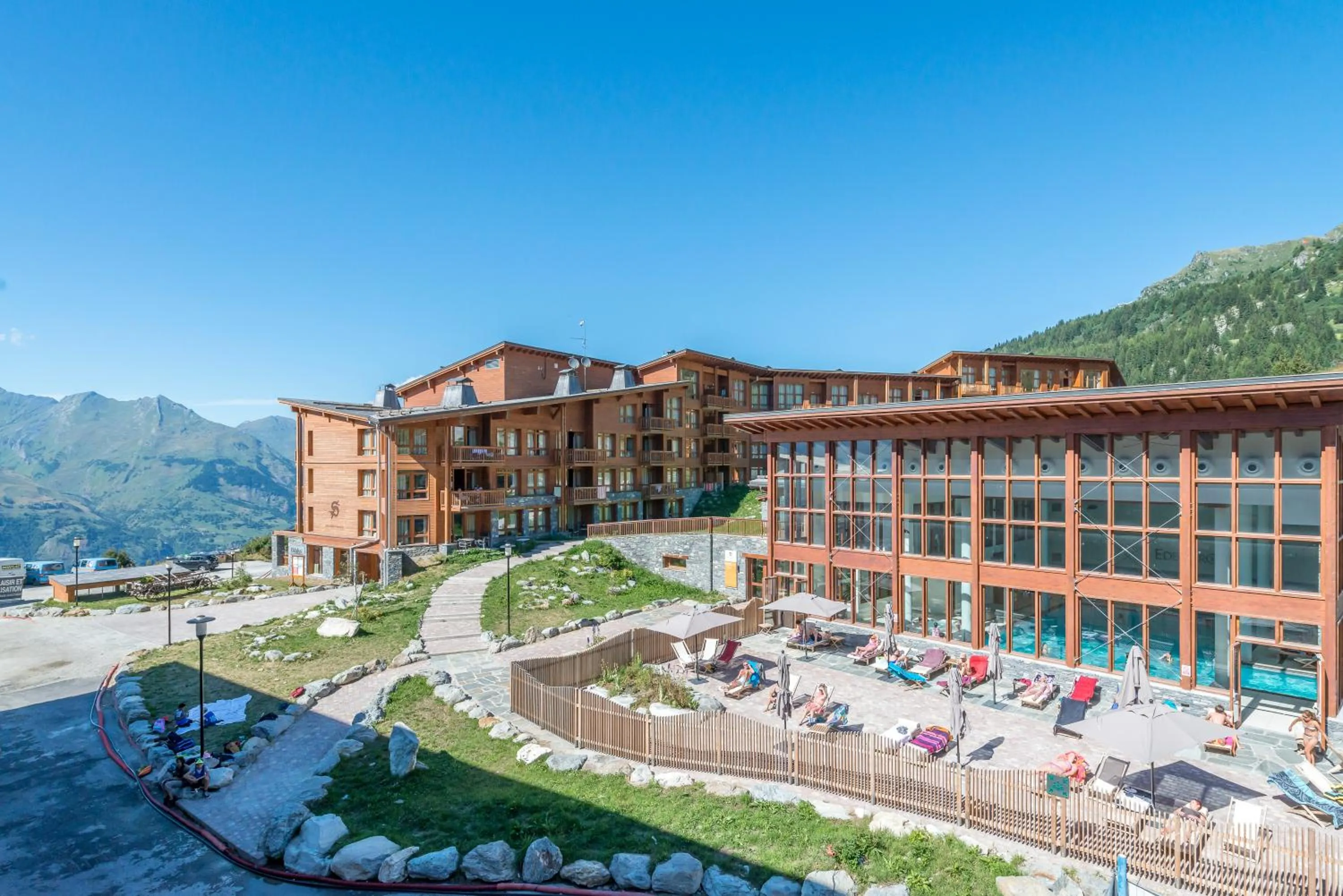 Property building in Hôtel Eden by Odalys