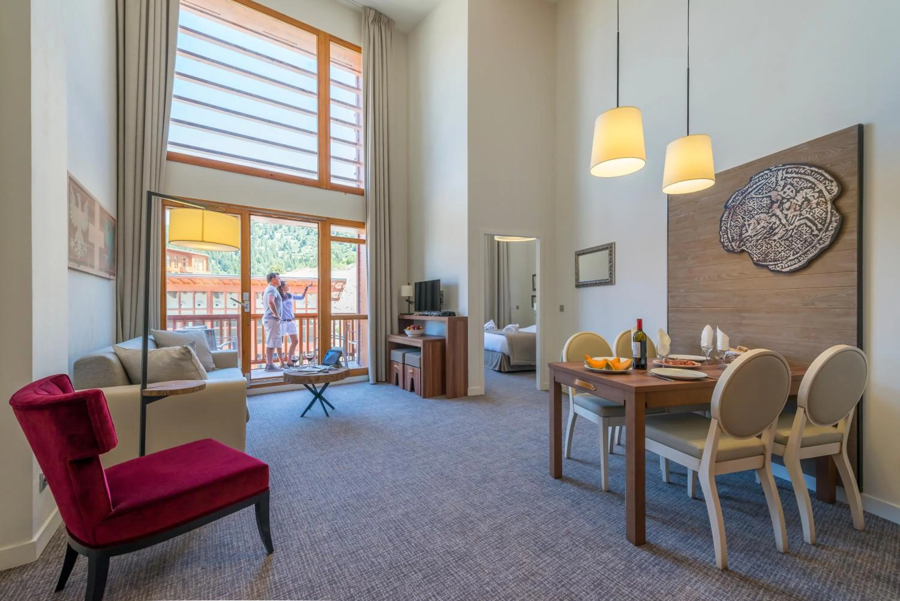 Living room in Hôtel Eden by Odalys