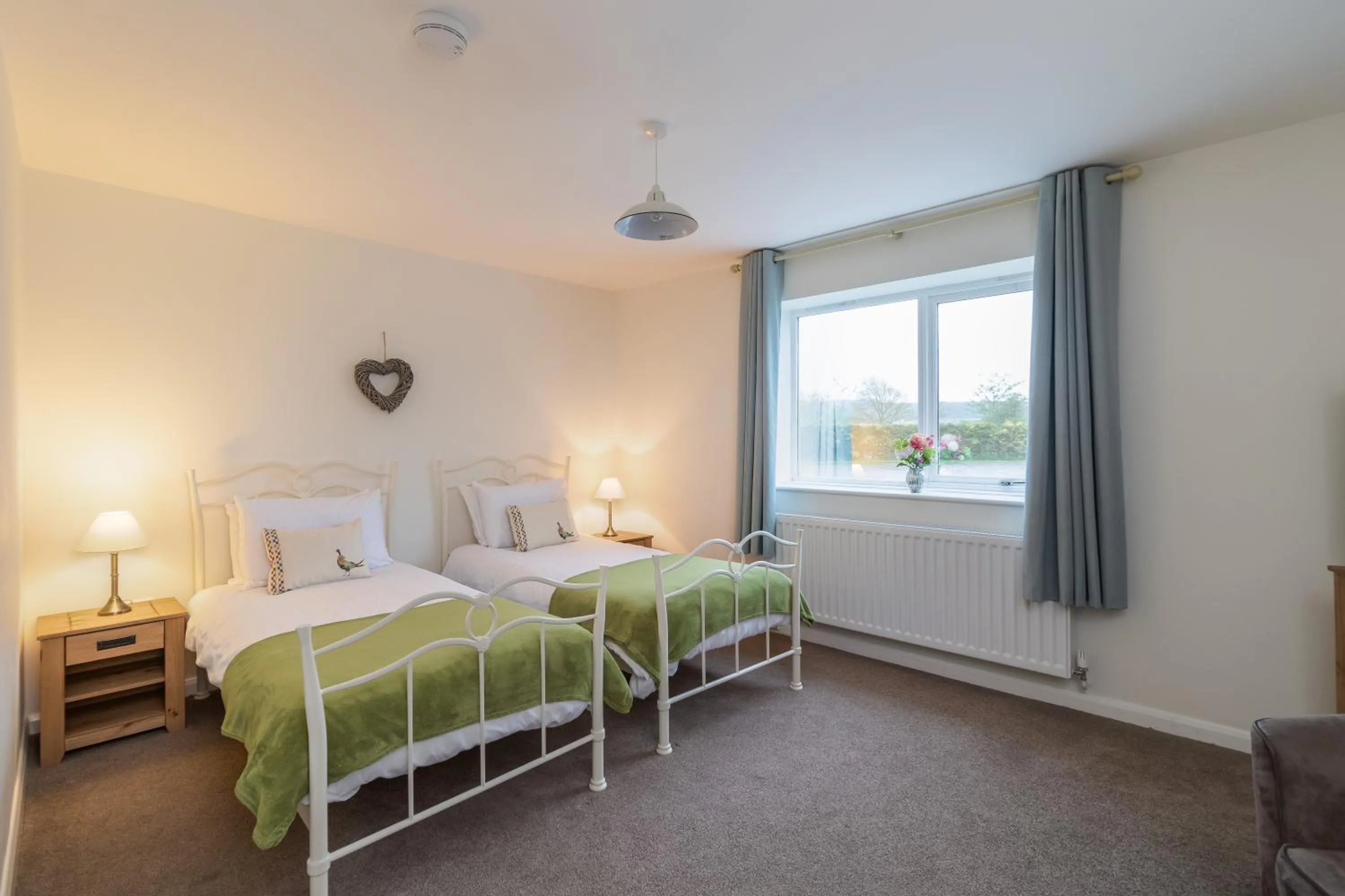 Bed in The Grainary Cottages