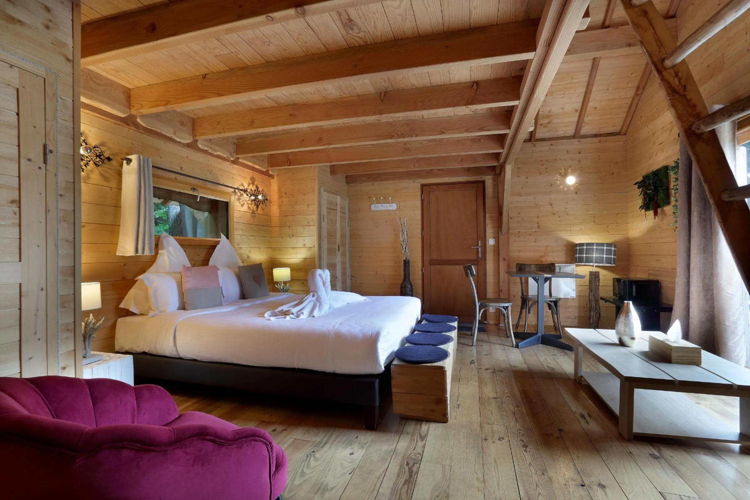 Bed in Les Lodges de Babylone