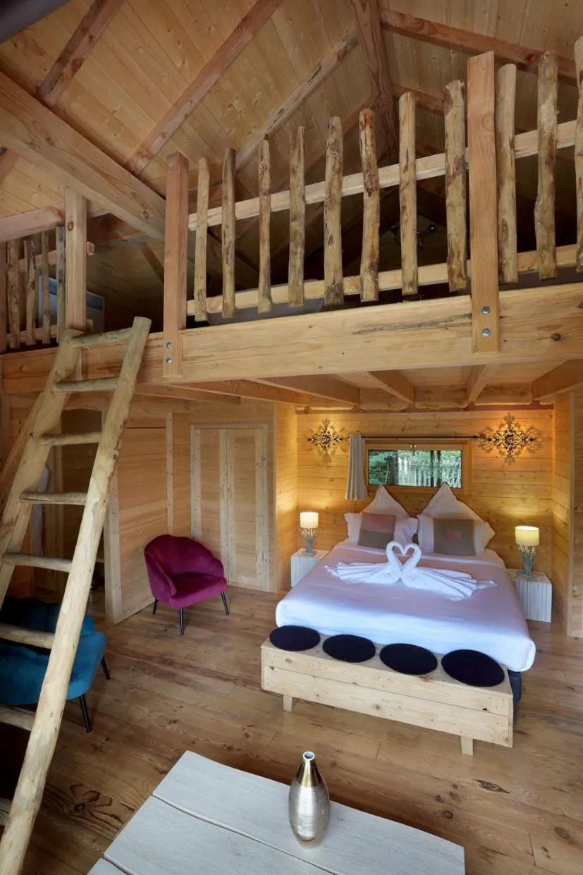 Bed in Les Lodges de Babylone
