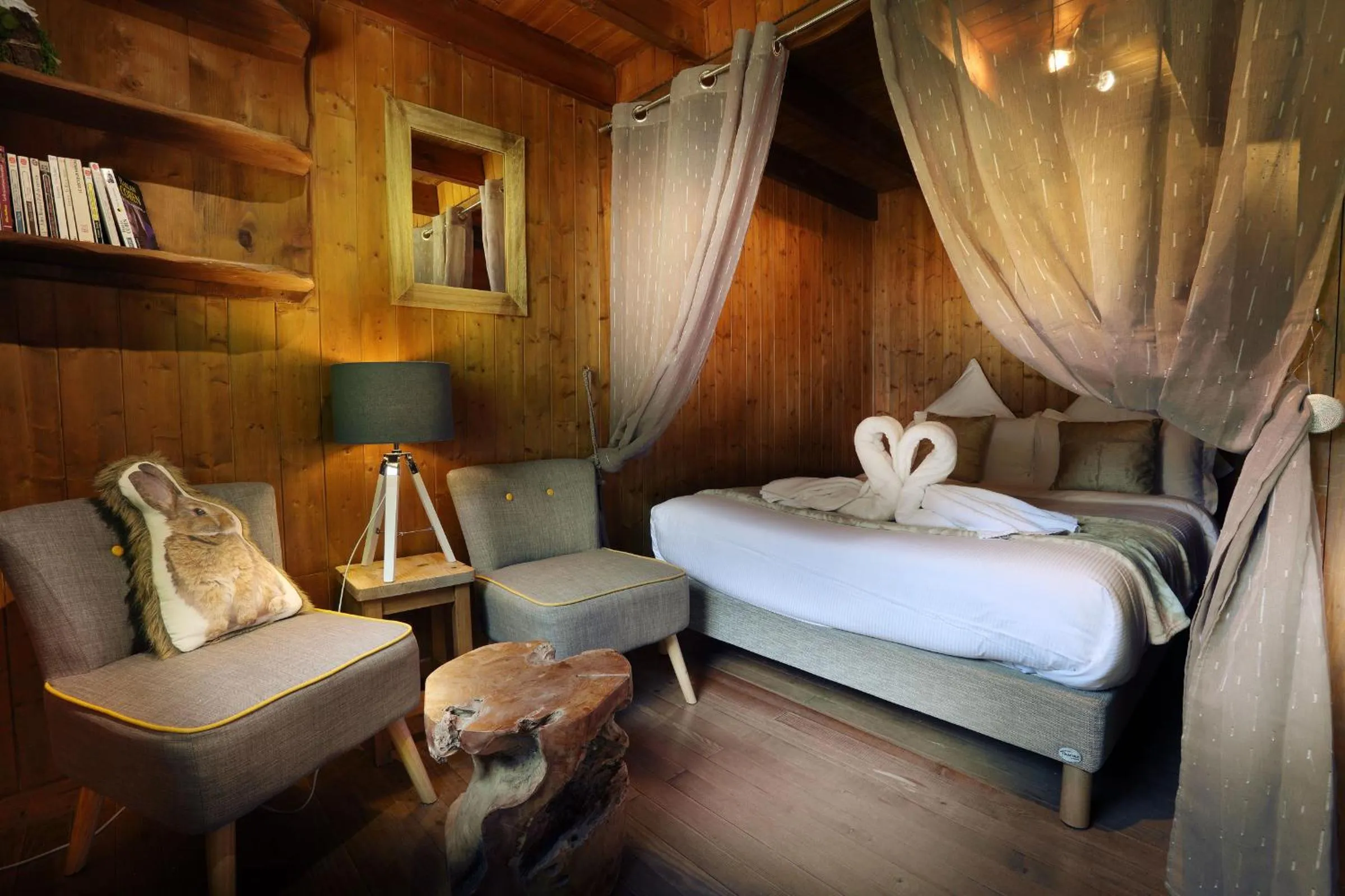 Bed in Les Lodges de Babylone